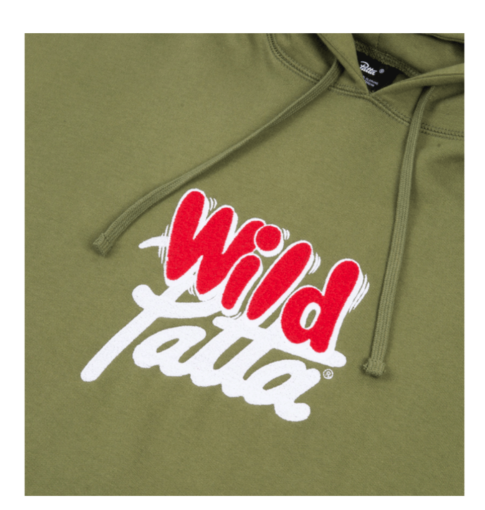 Patta Patta Wild Hoodie Oliveine • L Size US L / EU 52-54 / 3 - 3 Thumbnail