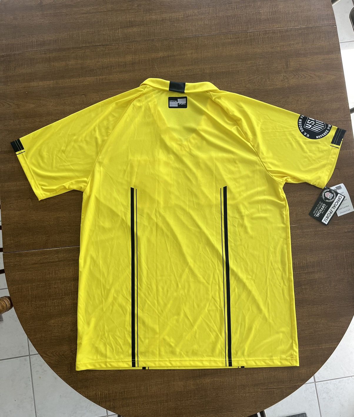 Other Y2K Yellow Soccer Jersey Polo Size US XL / EU 56 / 4 - 2 Thumbnail