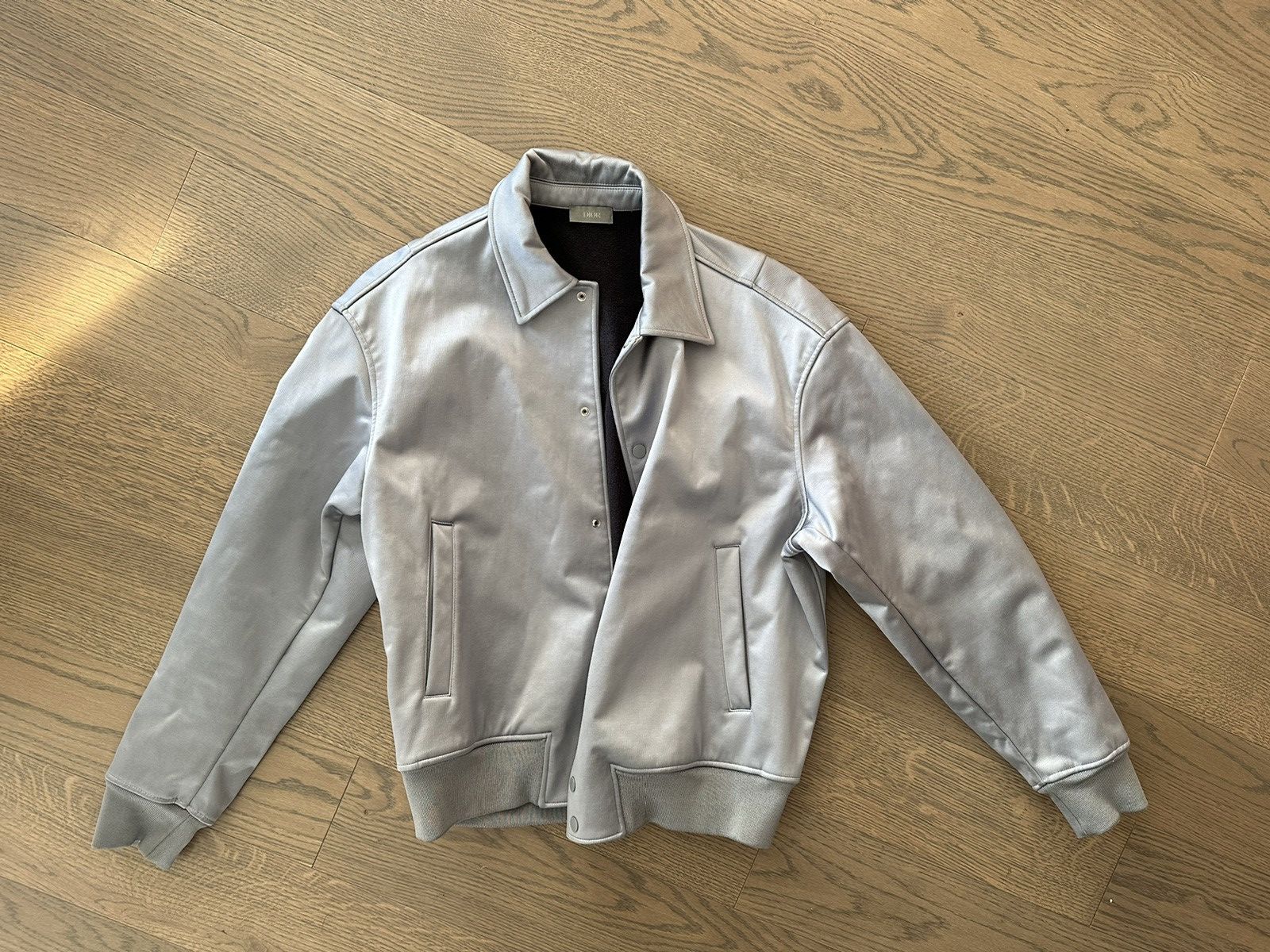 Christian Dior Monsieur Dior Men 2020 x Daniel Arsham Satin Bomber Jacket Size US M / EU 48-50 / 2 - 1 Thumbnail