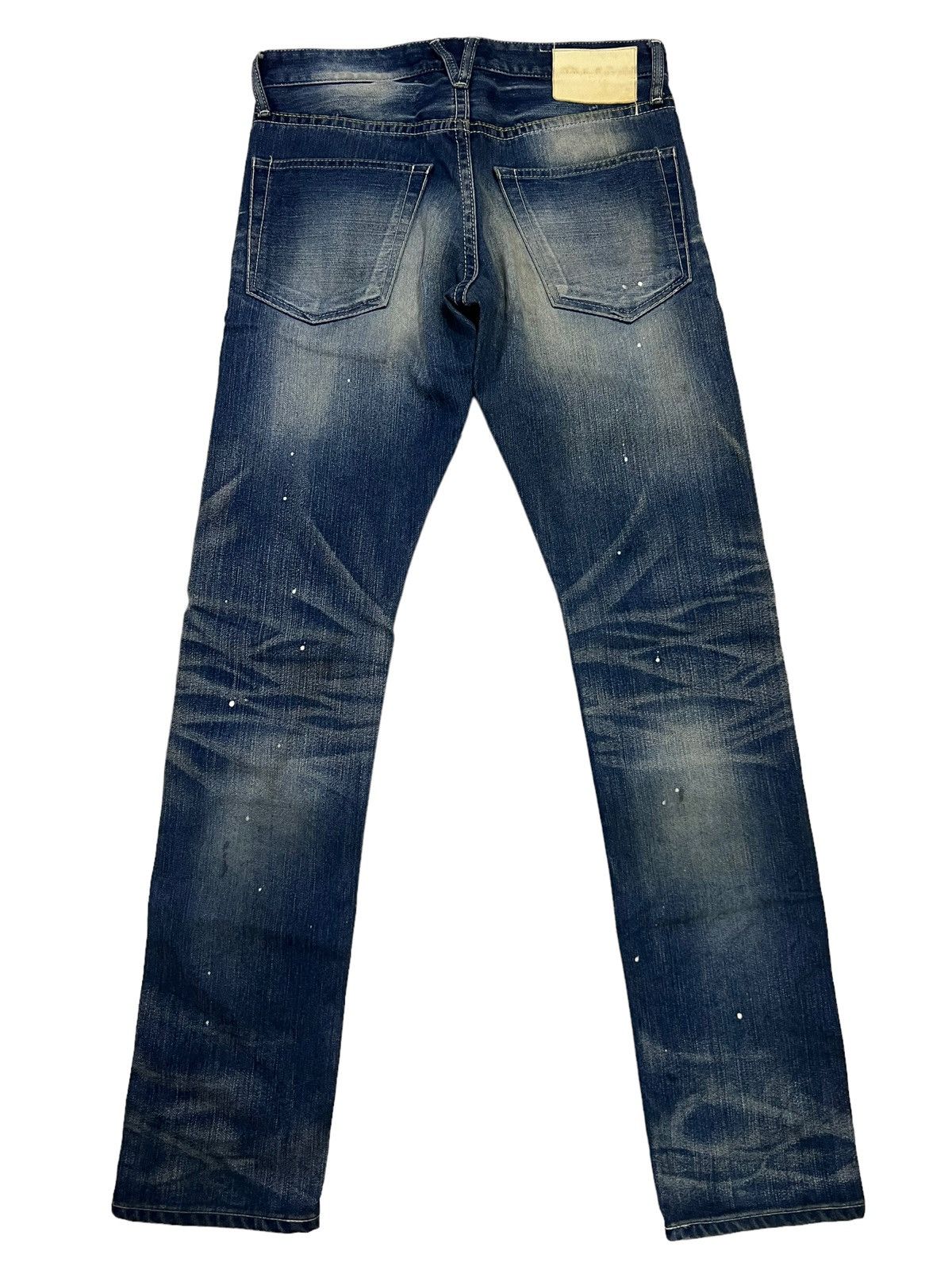 Vanquish Vanquish Japan Rusty Faded Distressed Denim Jeans 31x32.5 Size US 31 - 3 Thumbnail