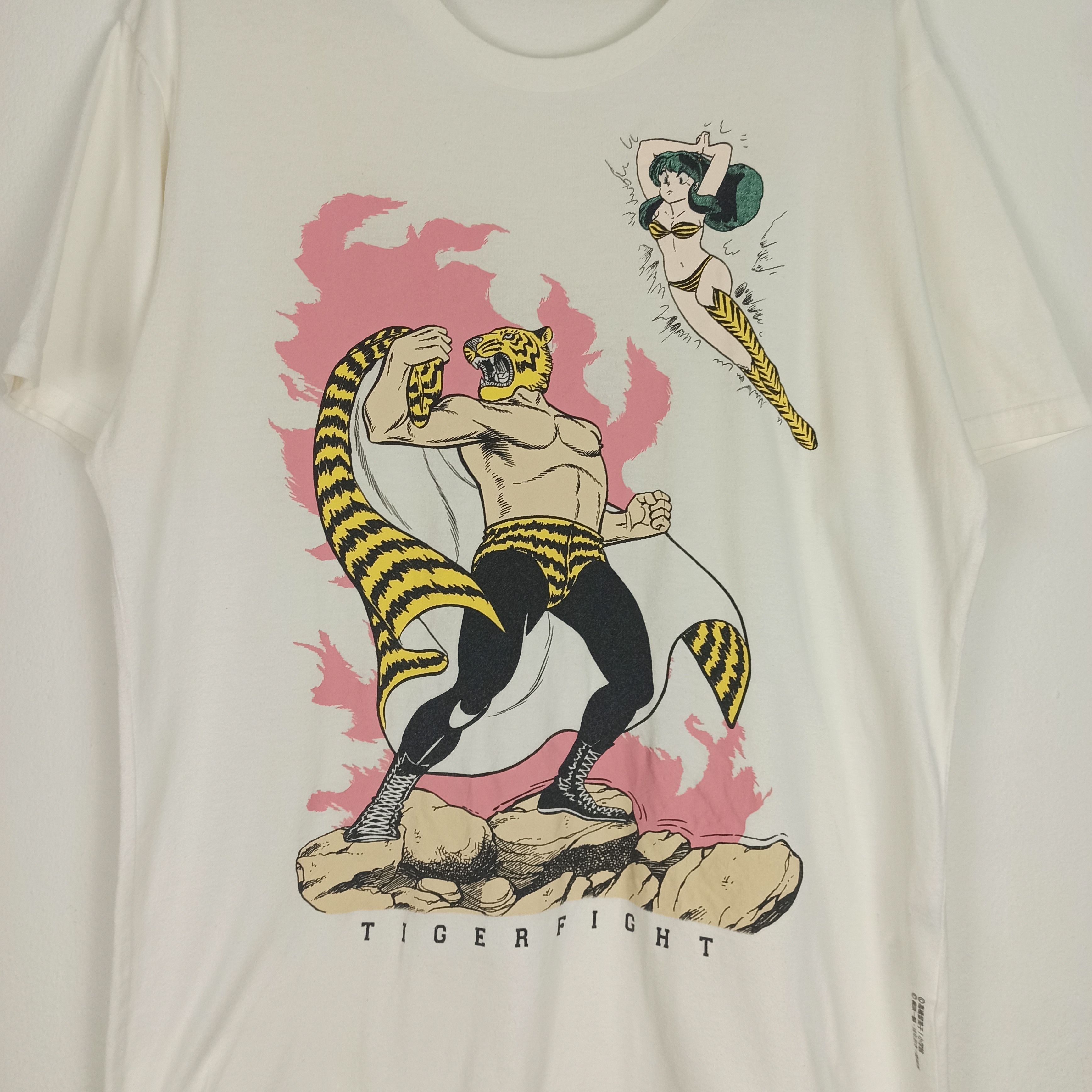 Anime Rare!! Urusei Yatsura Anime T-shirt Uniqlo Size US XL / EU 56 / 4 - 2 Thumbnail