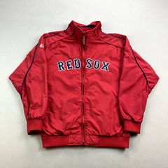 Majestic, Jackets & Coats, Red Sox Jacket By Majestic Excellent Stitched  On Letter Large Youthauthentic