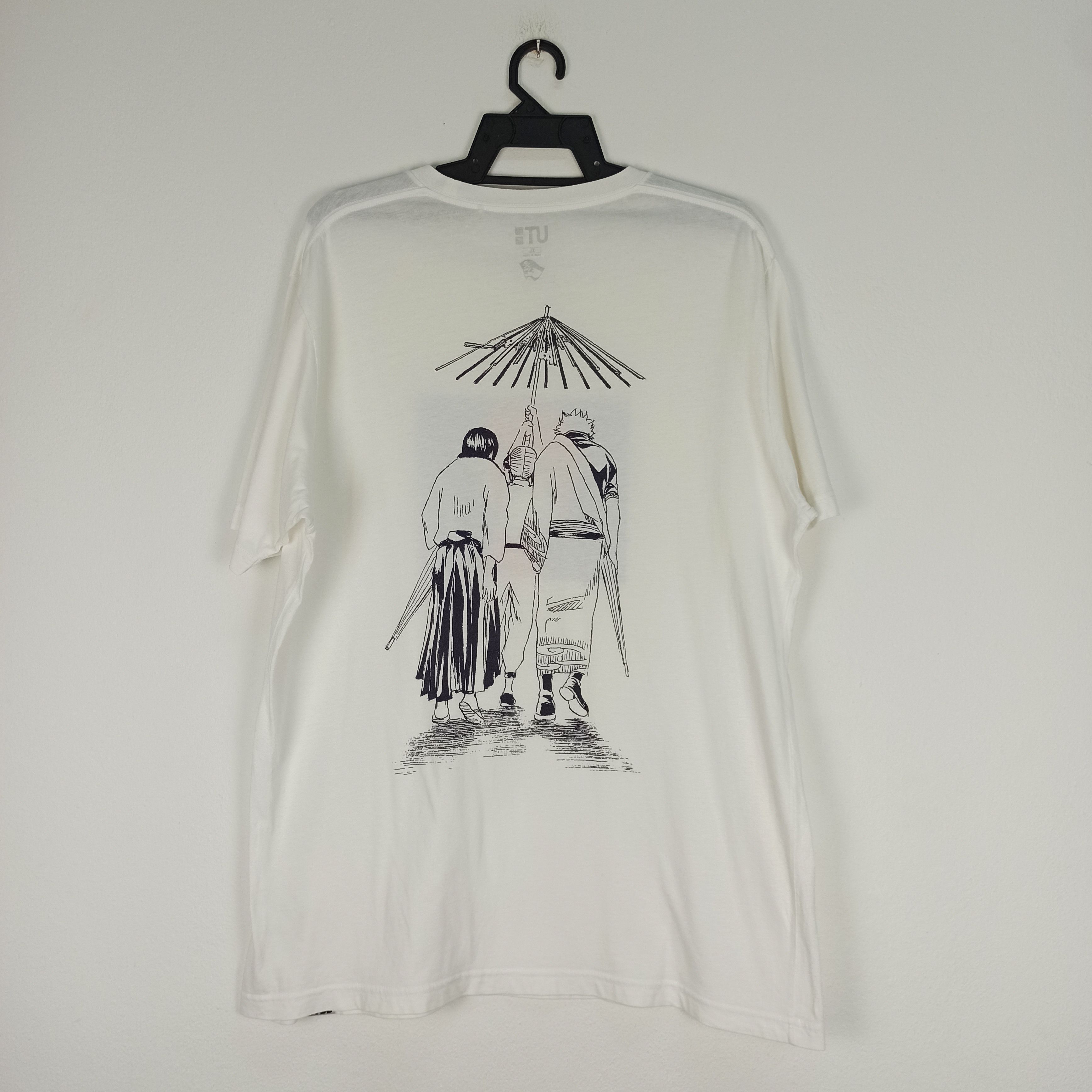 Uniqlo 🔥Rare🔥 Anime Gintama Manga Akira Evangelion T-shirt Size US XL / EU 56 / 4 - 4 Thumbnail