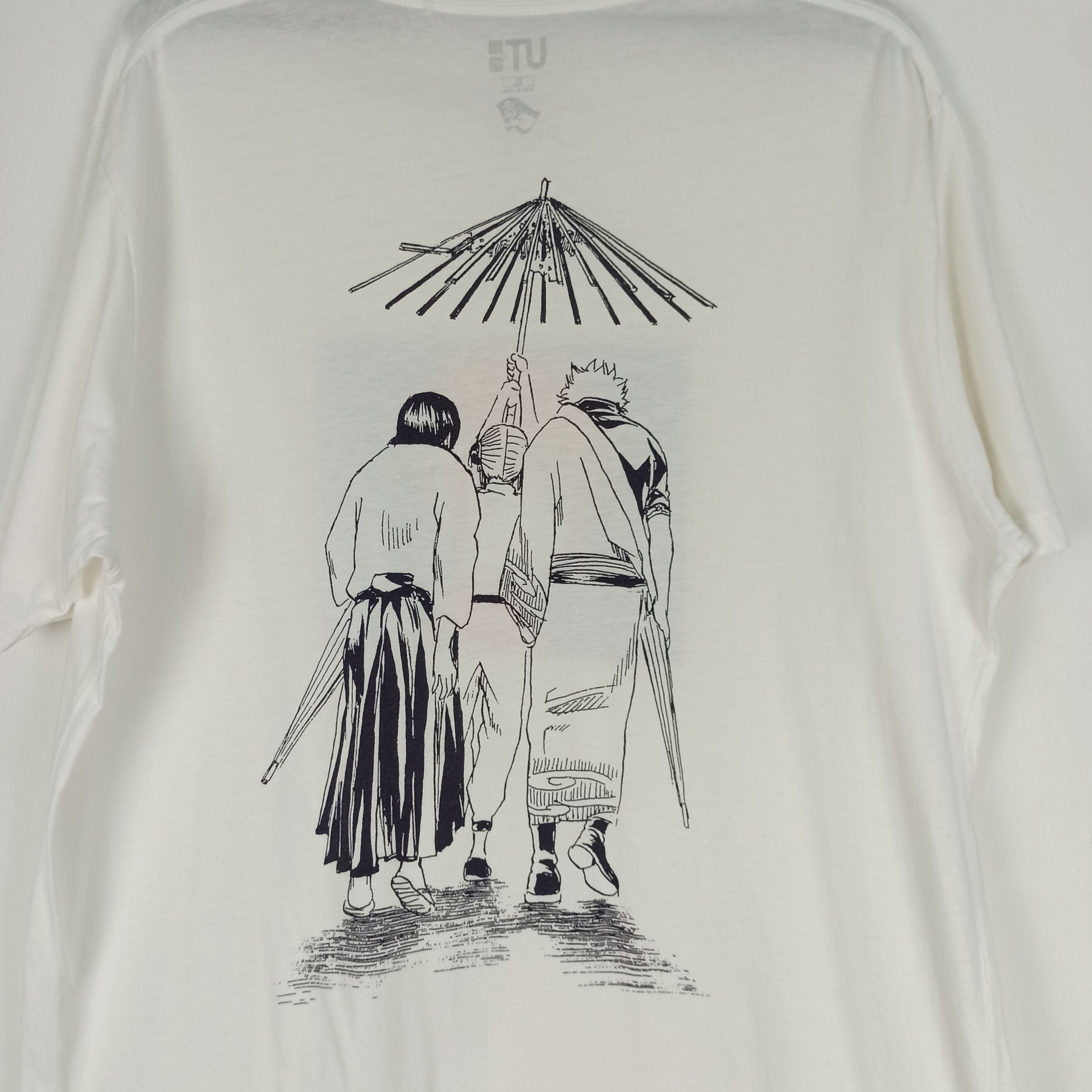 Uniqlo 🔥Rare🔥 Anime Gintama Manga Akira Evangelion T-shirt Size US XL / EU 56 / 4 - 5 Thumbnail