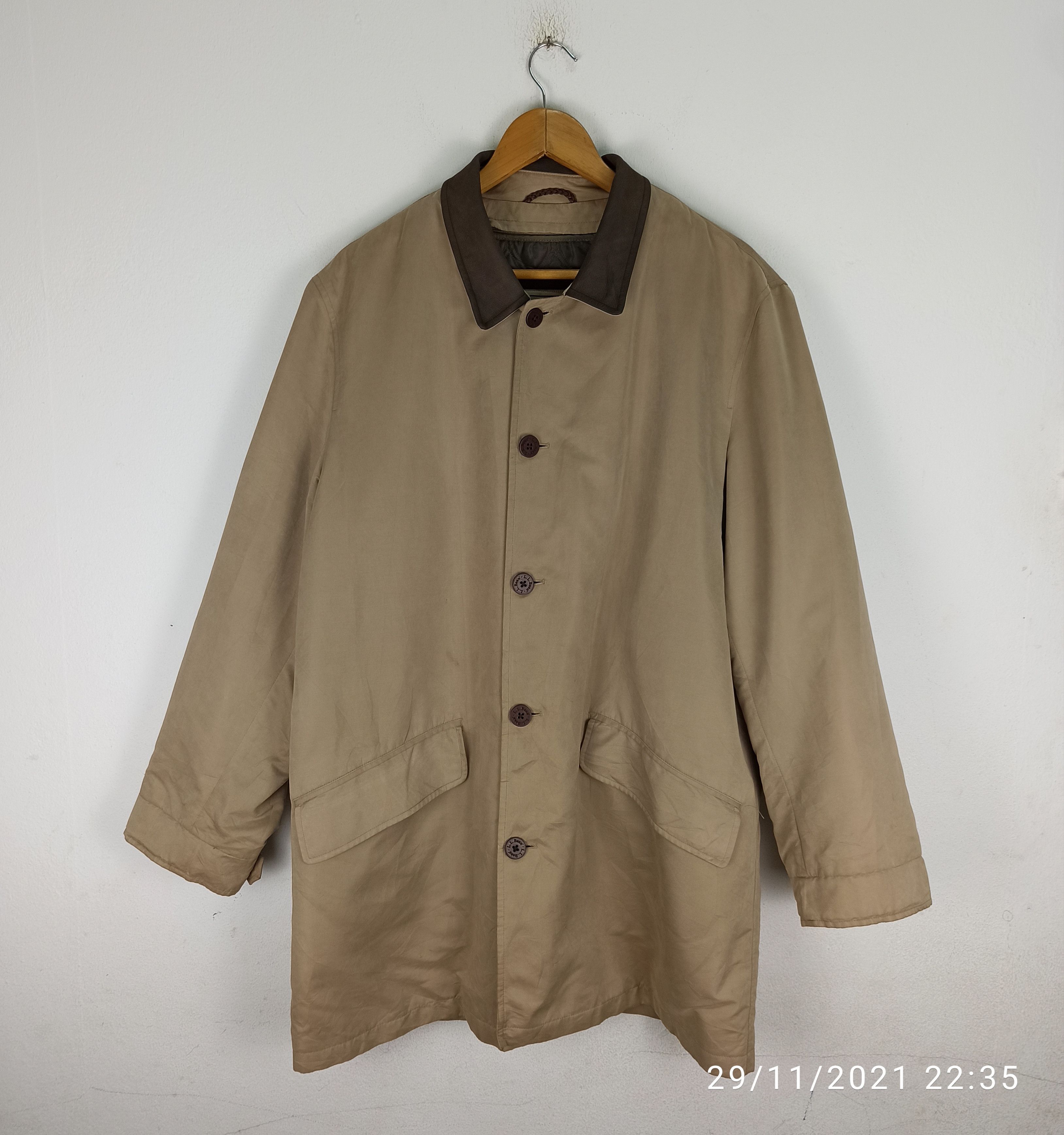 L.L. Bean L.L BEAN Trench Long Coat Made in USA Size US L / EU 52-54 / 3 - 1 Thumbnail