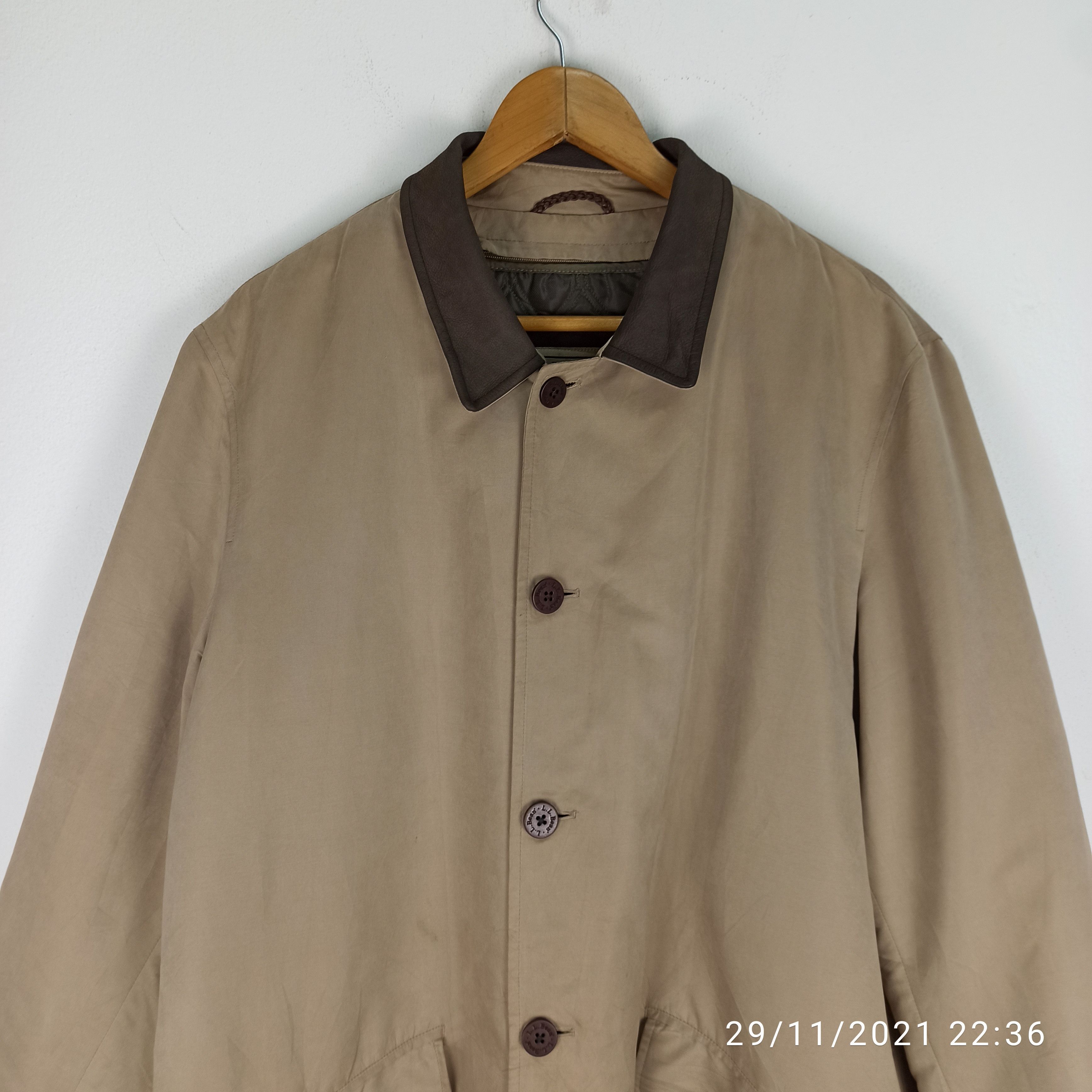L.L. Bean L.L BEAN Trench Long Coat Made in USA Size US L / EU 52-54 / 3 - 2 Thumbnail