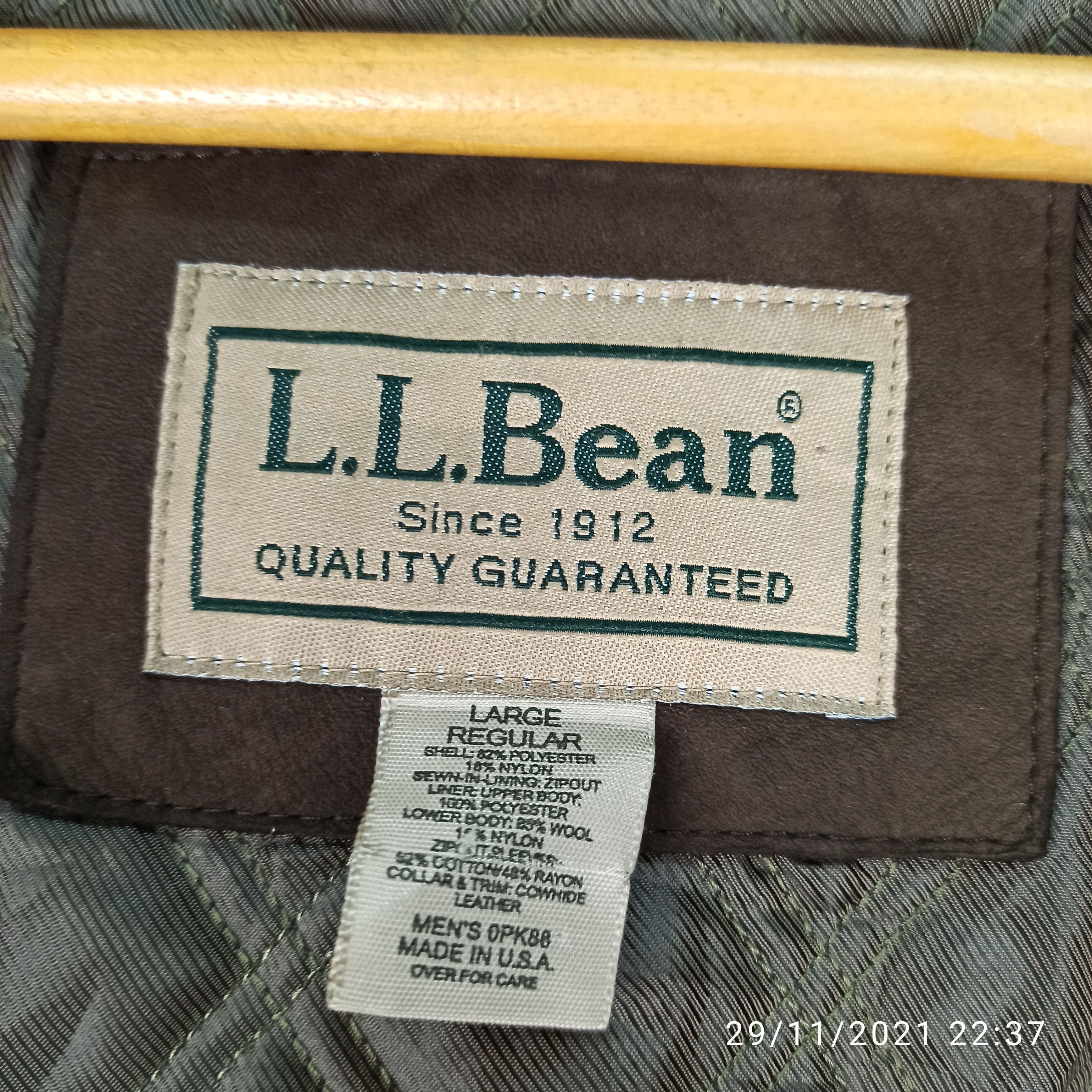 L.L. Bean L.L BEAN Trench Long Coat Made in USA Size US L / EU 52-54 / 3 - 12 Thumbnail