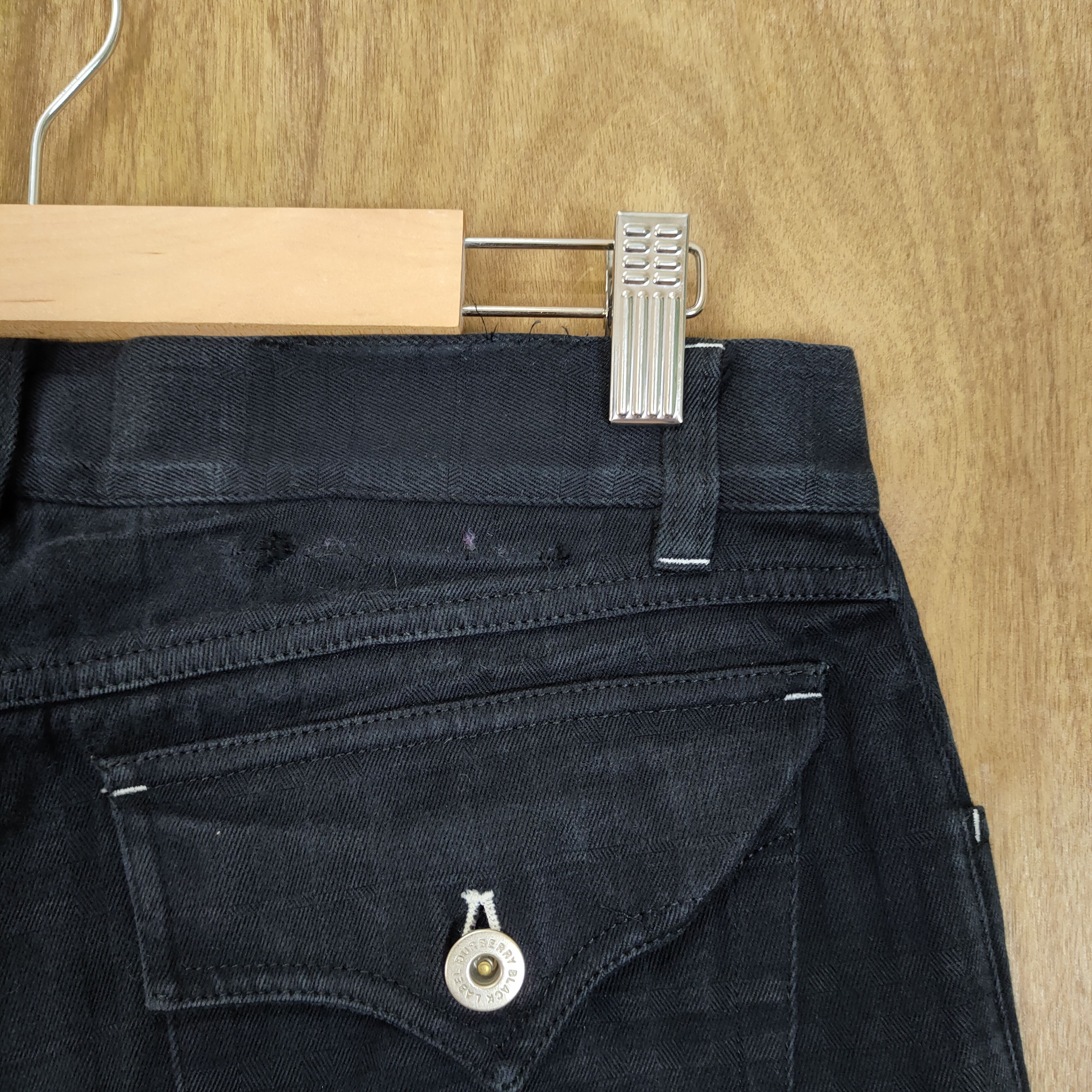 Burberry × Burberry Prorsum BURBERRY BLACK JEANS DENIM PANTS Size US 32 / EU 48 - 11 Thumbnail
