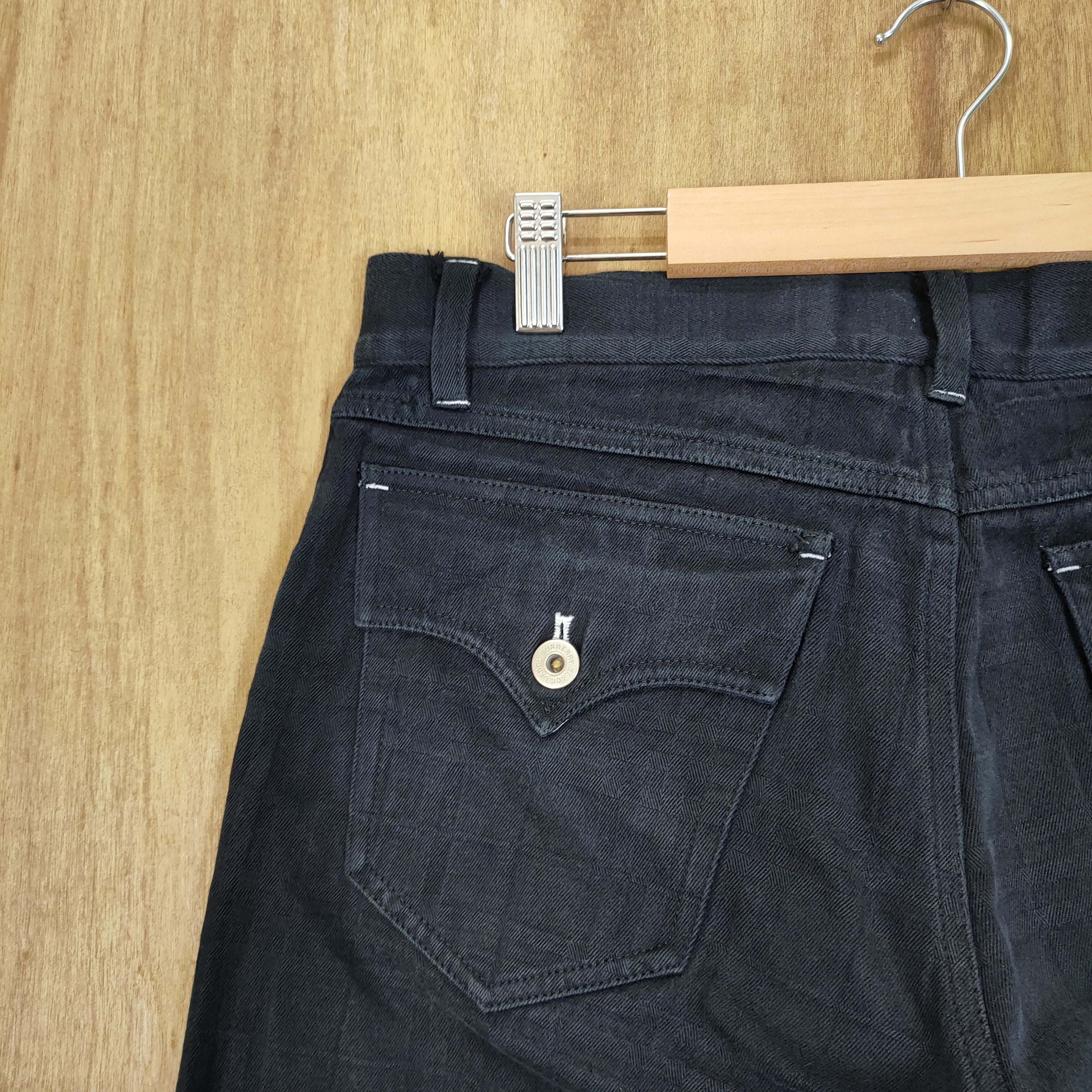 Burberry × Burberry Prorsum BURBERRY BLACK JEANS DENIM PANTS Size US 32 / EU 48 - 12 Thumbnail