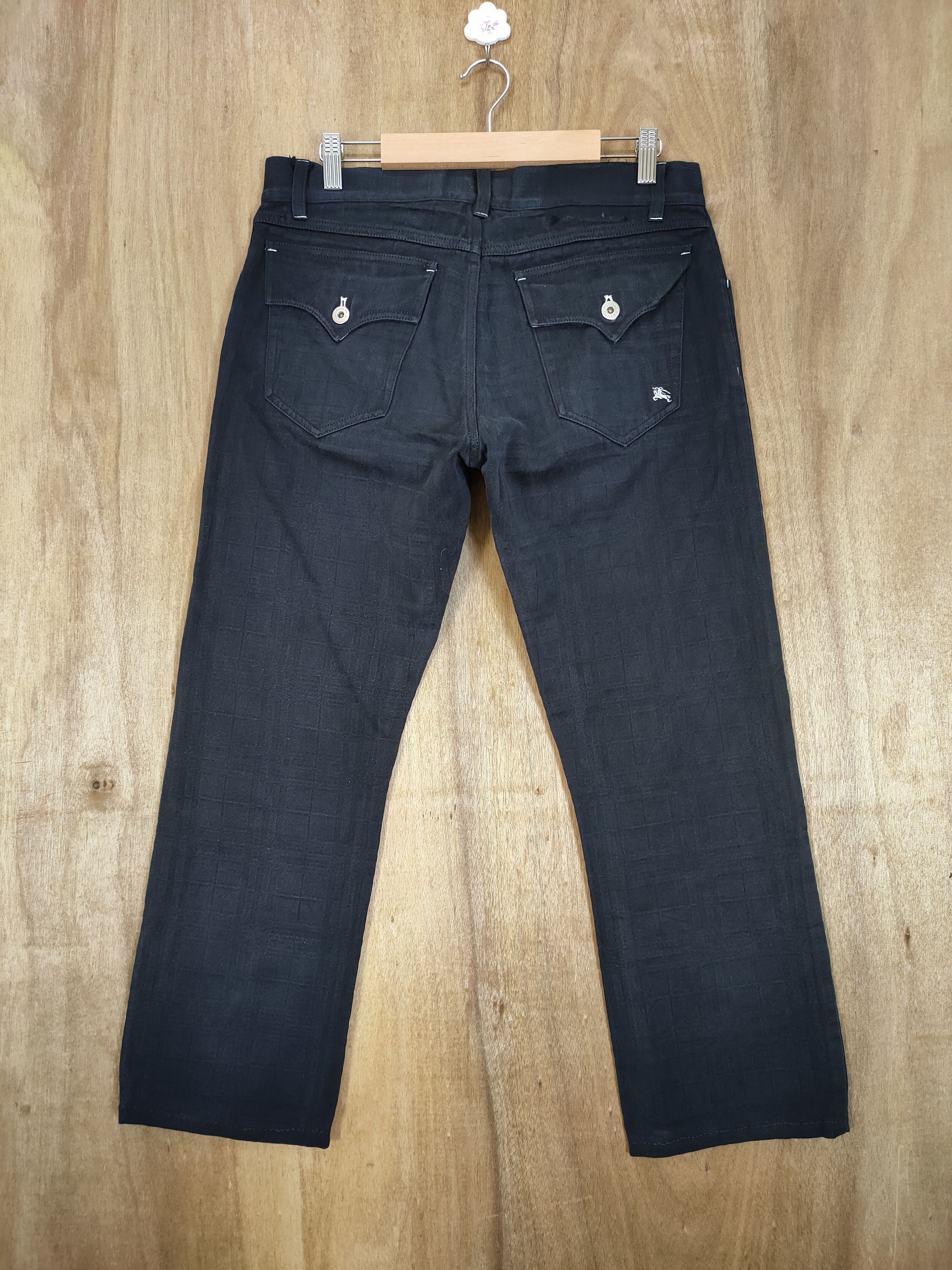 Burberry × Burberry Prorsum BURBERRY BLACK JEANS DENIM PANTS Size US 32 / EU 48 - 7 Thumbnail