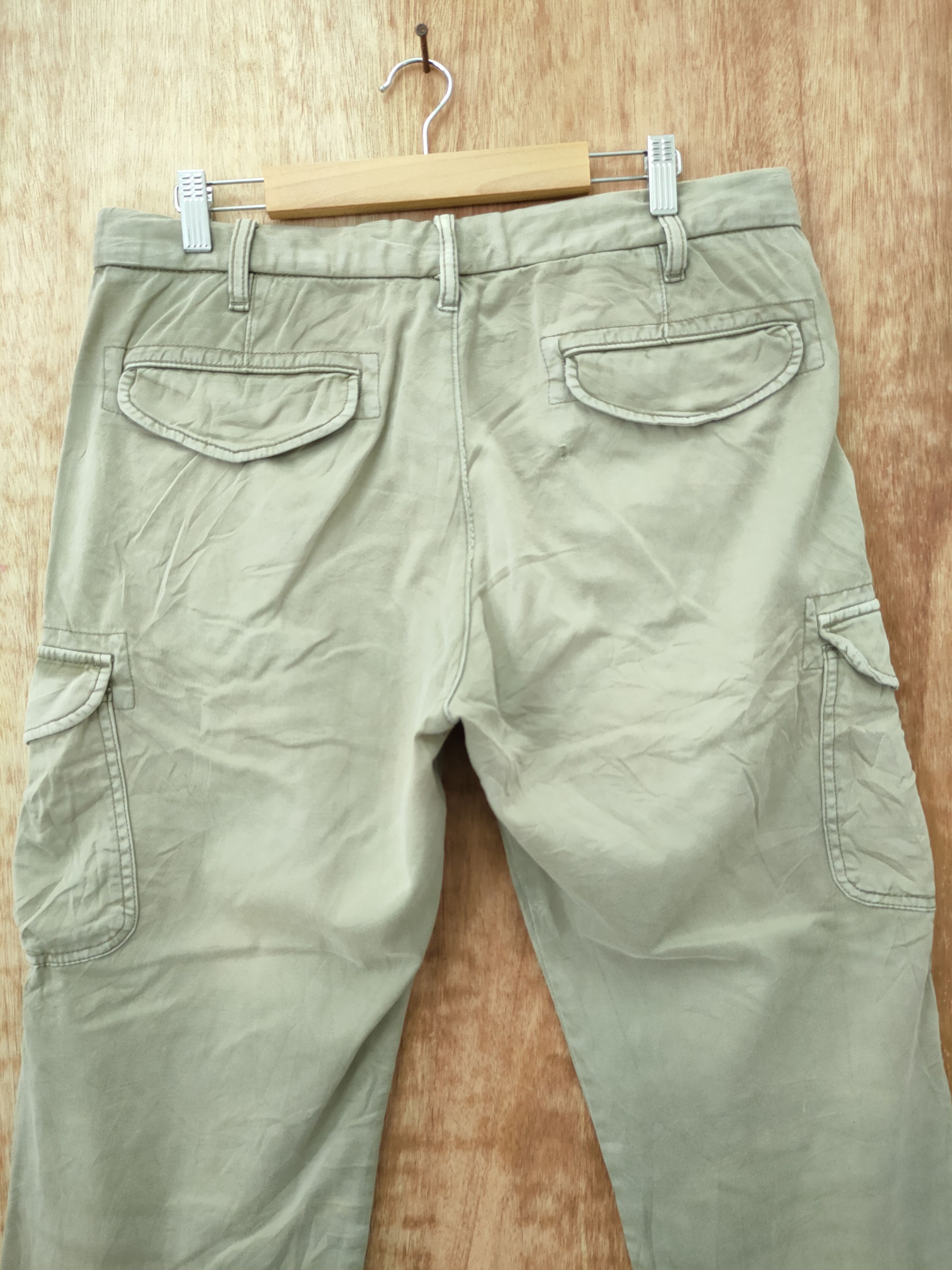 Japanese Brand DLL Uniqlo japan faded multipocket cargo pants #46-225T Size US 32 / EU 48 - 9 Thumbnail