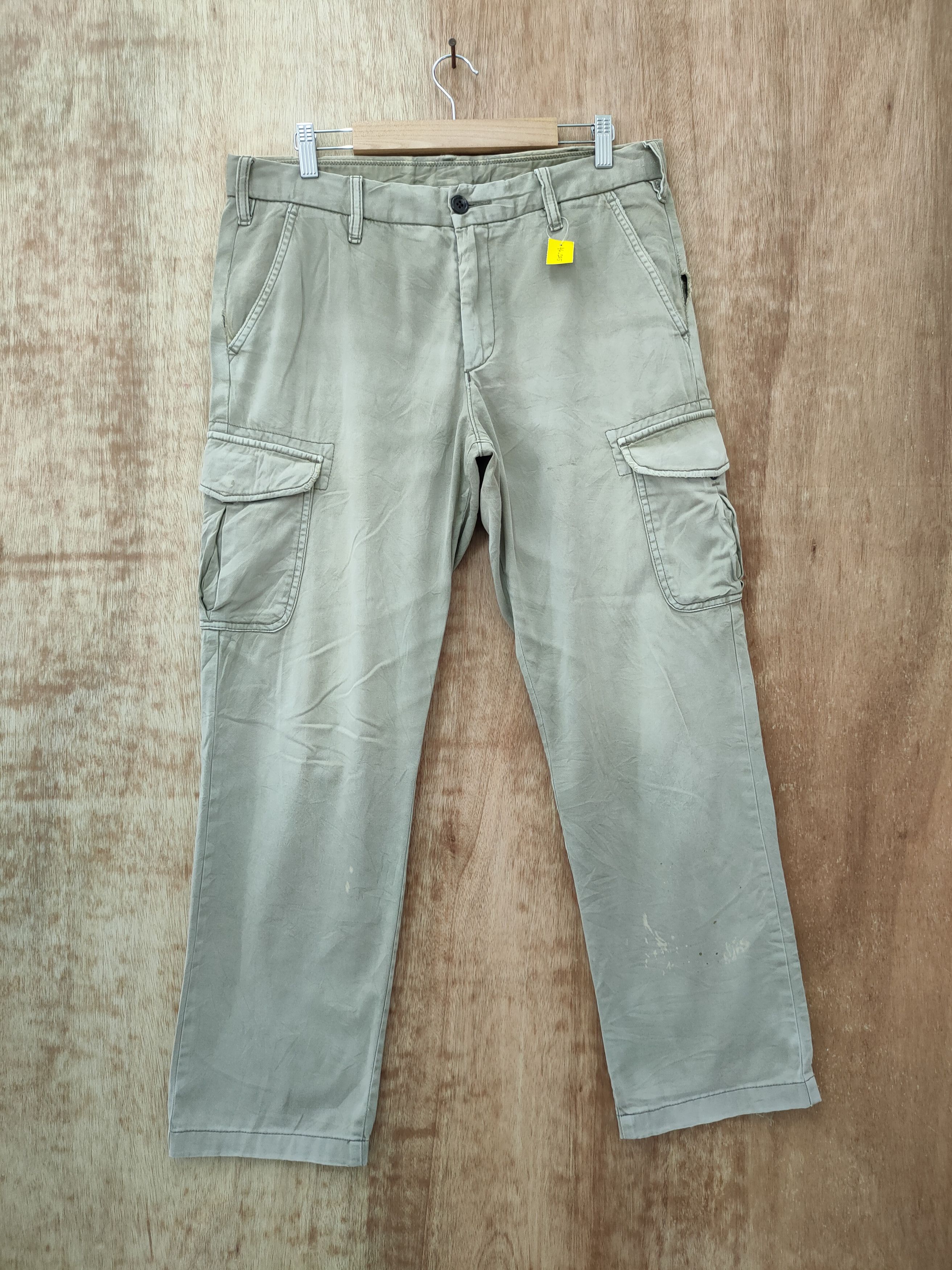 Japanese Brand DLL Uniqlo japan faded multipocket cargo pants #46-225T Size US 32 / EU 48 - 1 Thumbnail