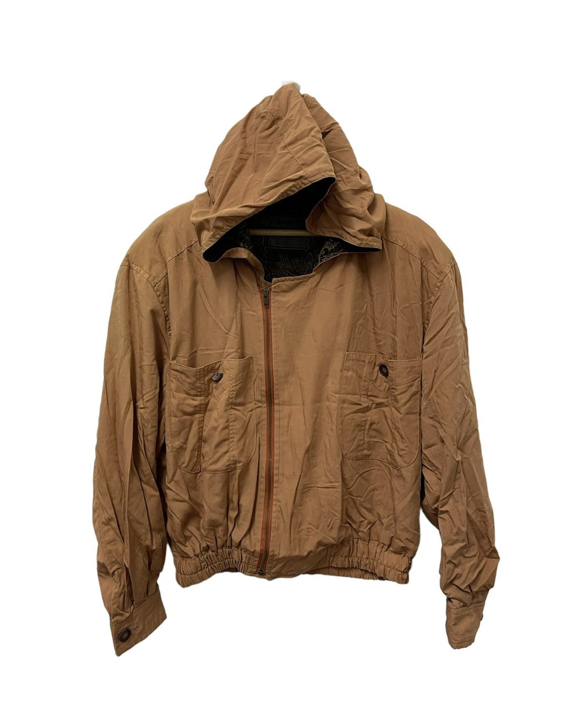 Japanese Brand × Vintage Vtg Public Data Image Design By T.Miyazaki Big Logo Jacket Size US L / EU 52-54 / 3 - 3 Thumbnail