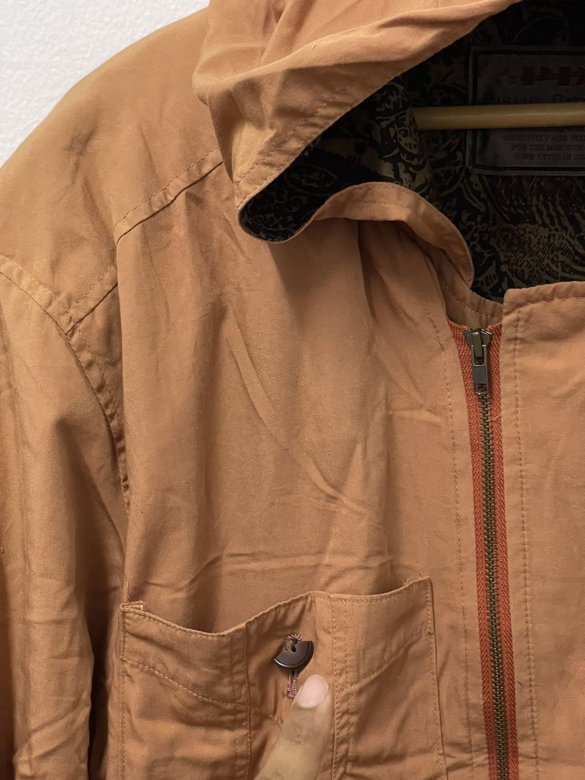 Japanese Brand × Vintage Vtg Public Data Image Design By T.Miyazaki Big Logo Jacket Size US L / EU 52-54 / 3 - 4 Thumbnail