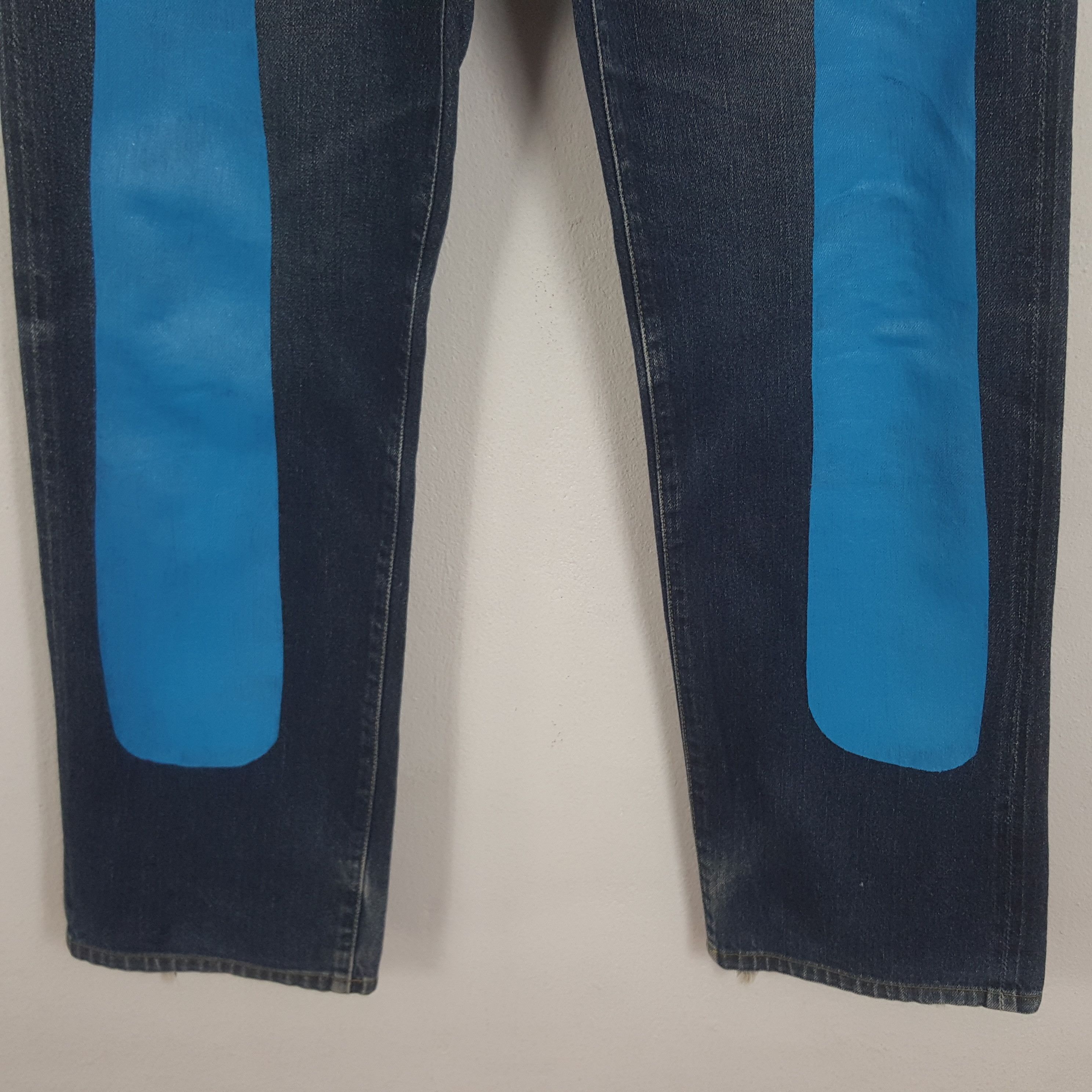 Evisu × Japanese Brand Vintage Evisu Japan Selvedge Custom Daicock Art Denim Jeans Size US 29 - 3 Thumbnail