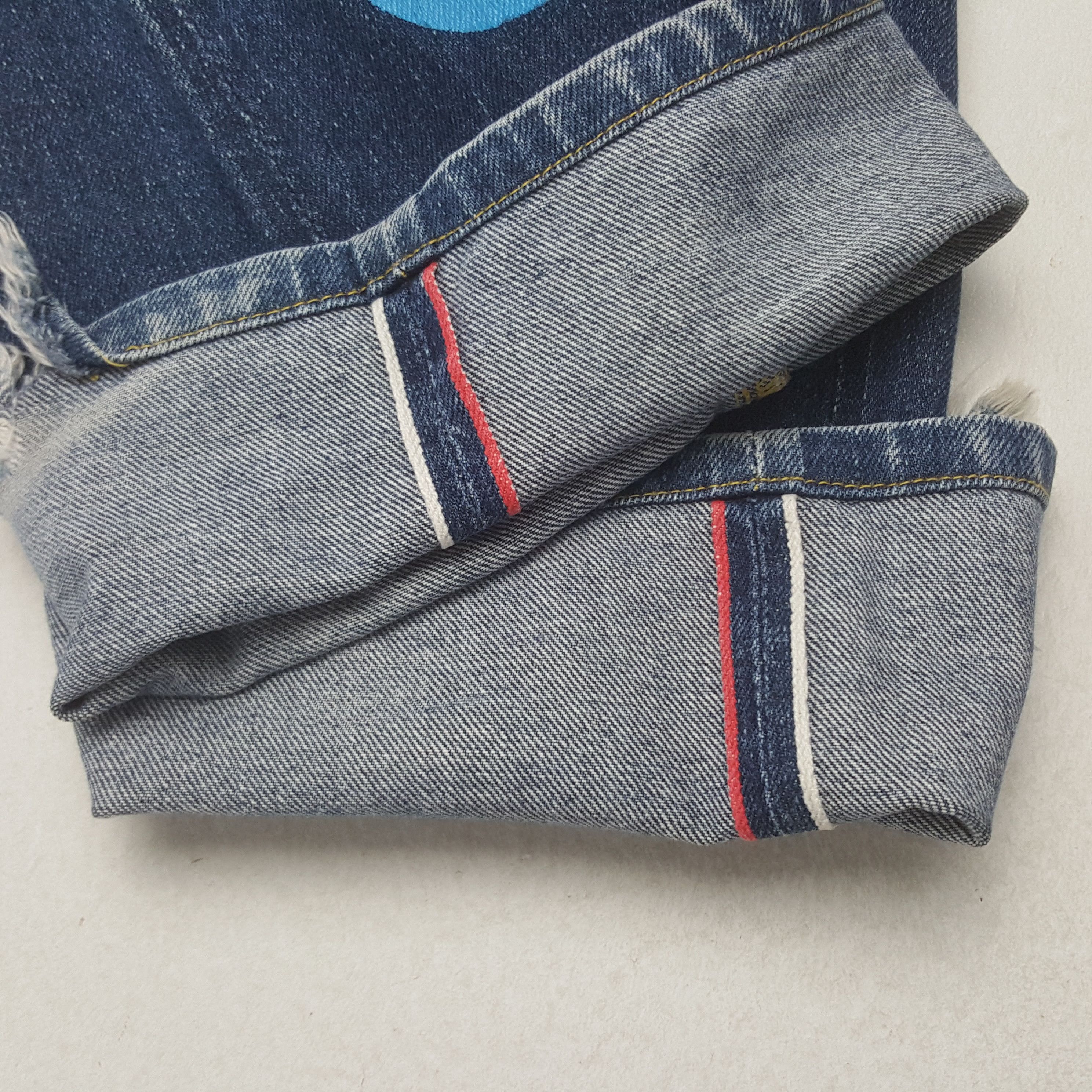 Evisu × Japanese Brand Vintage Evisu Japan Selvedge Custom Daicock Art Denim Jeans Size US 29 - 13 Thumbnail