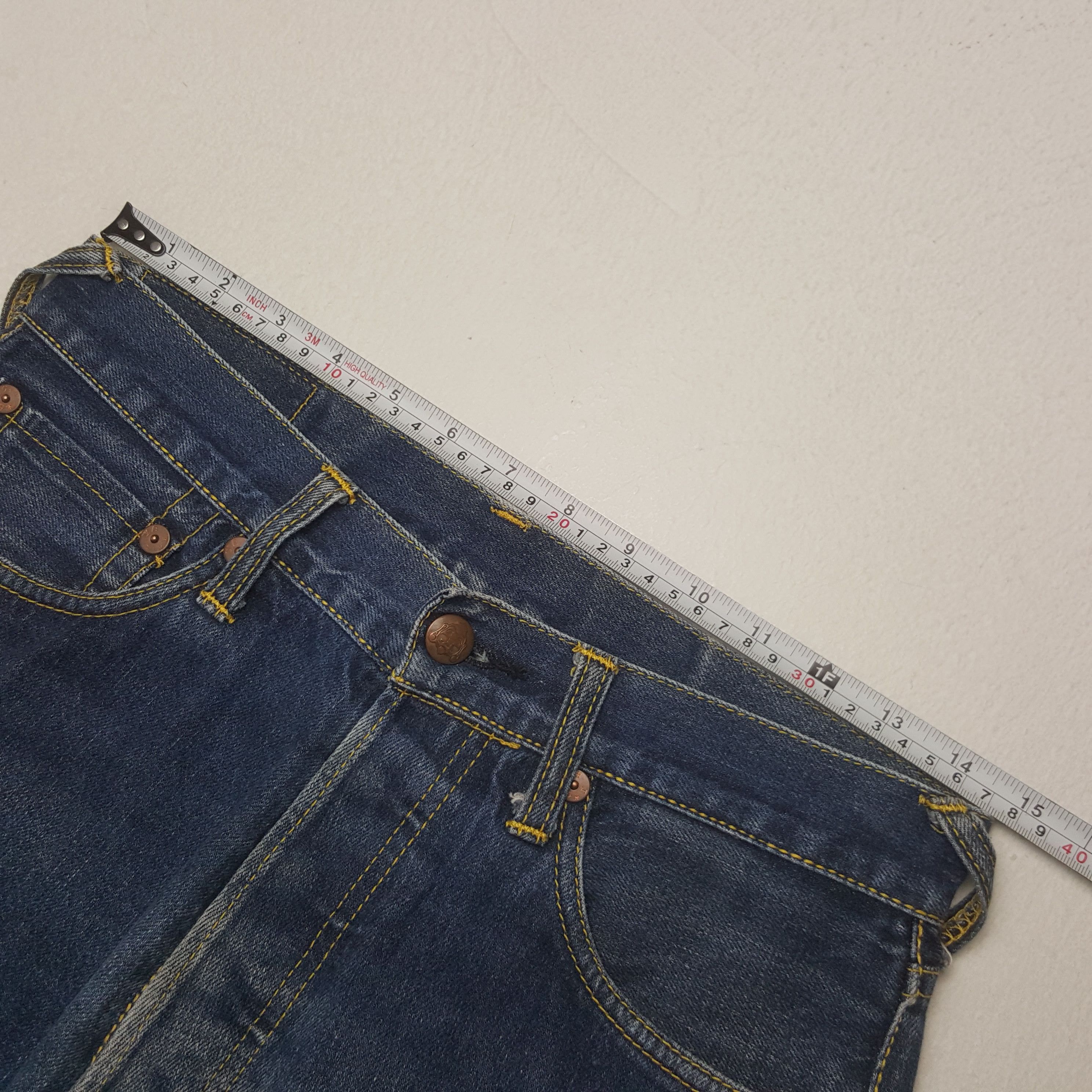 Evisu × Japanese Brand Vintage Evisu Japan Selvedge Custom Daicock Art Denim Jeans Size US 29 - 7 Thumbnail