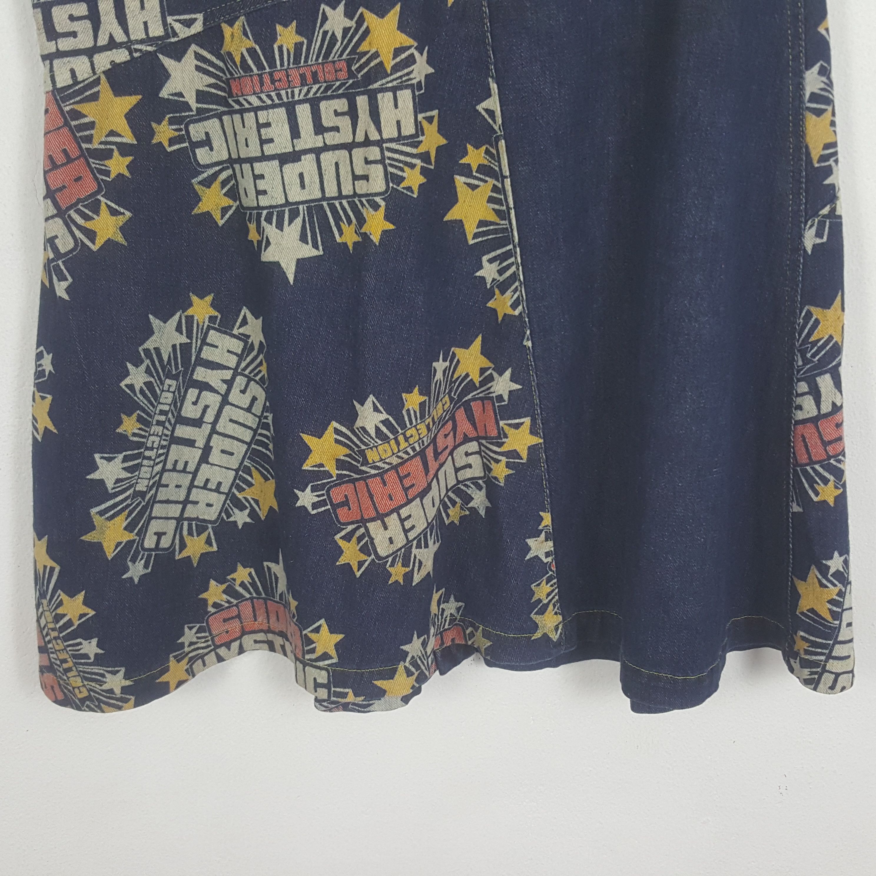 Hysteric Glamour × Vintage Vintage Hysteric Glamour FullPrinted Rare Skirts Size 24" / US 00 / IT 34 - 6 Thumbnail
