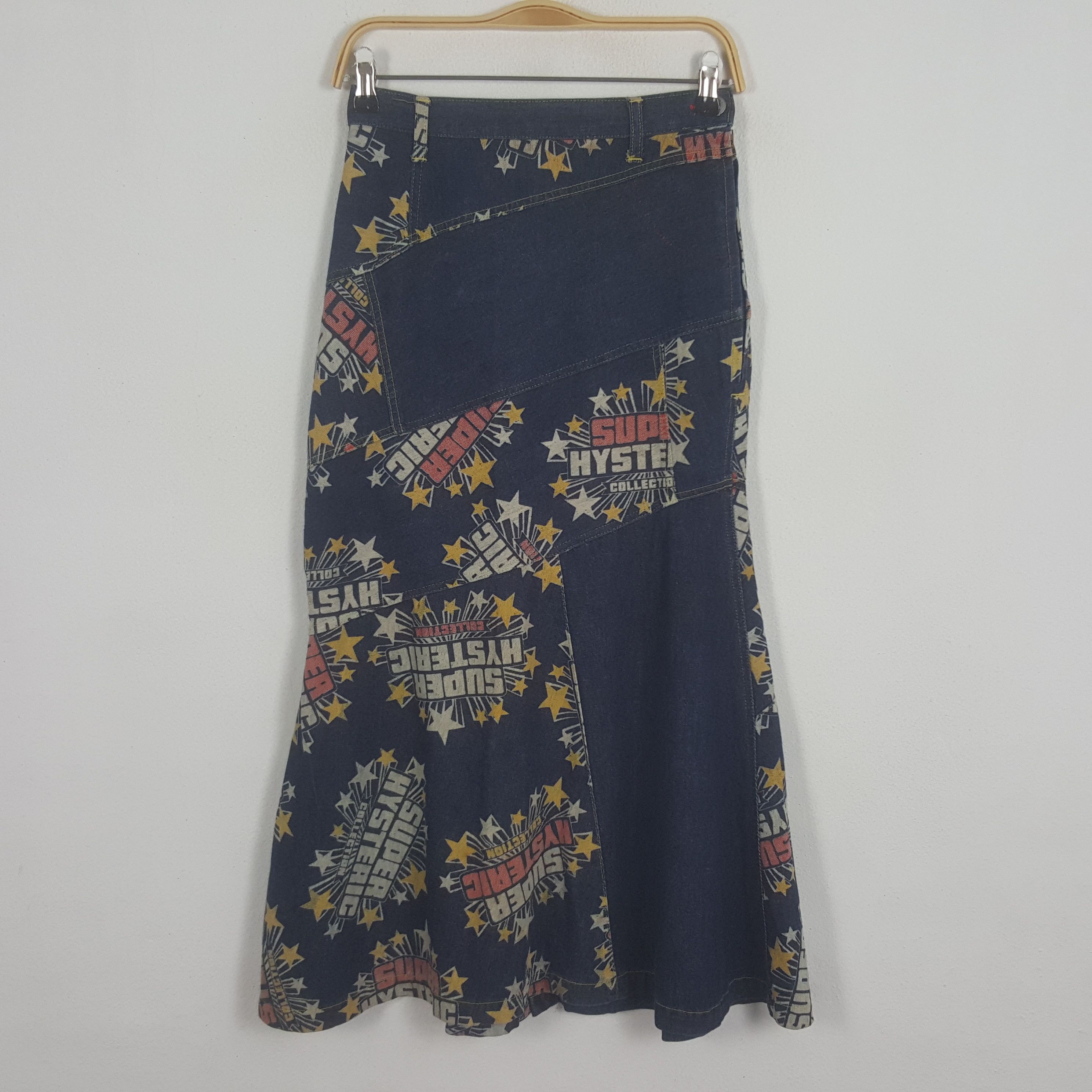 Hysteric Glamour × Vintage Vintage Hysteric Glamour FullPrinted Rare Skirts Size 24" / US 00 / IT 34 - 4 Thumbnail