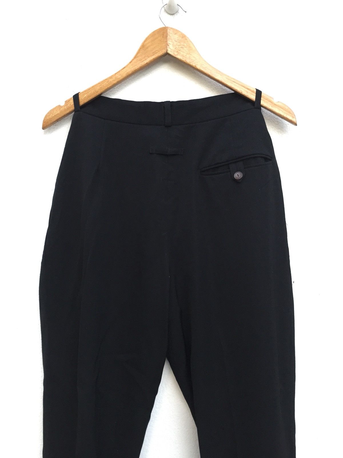 Gaultier Homme Objet × Jean Paul Gaultier OG Jean Paul Gaultier High Waist Gabardine 🎈Pants Size US 26 / EU 42 - 4 Thumbnail