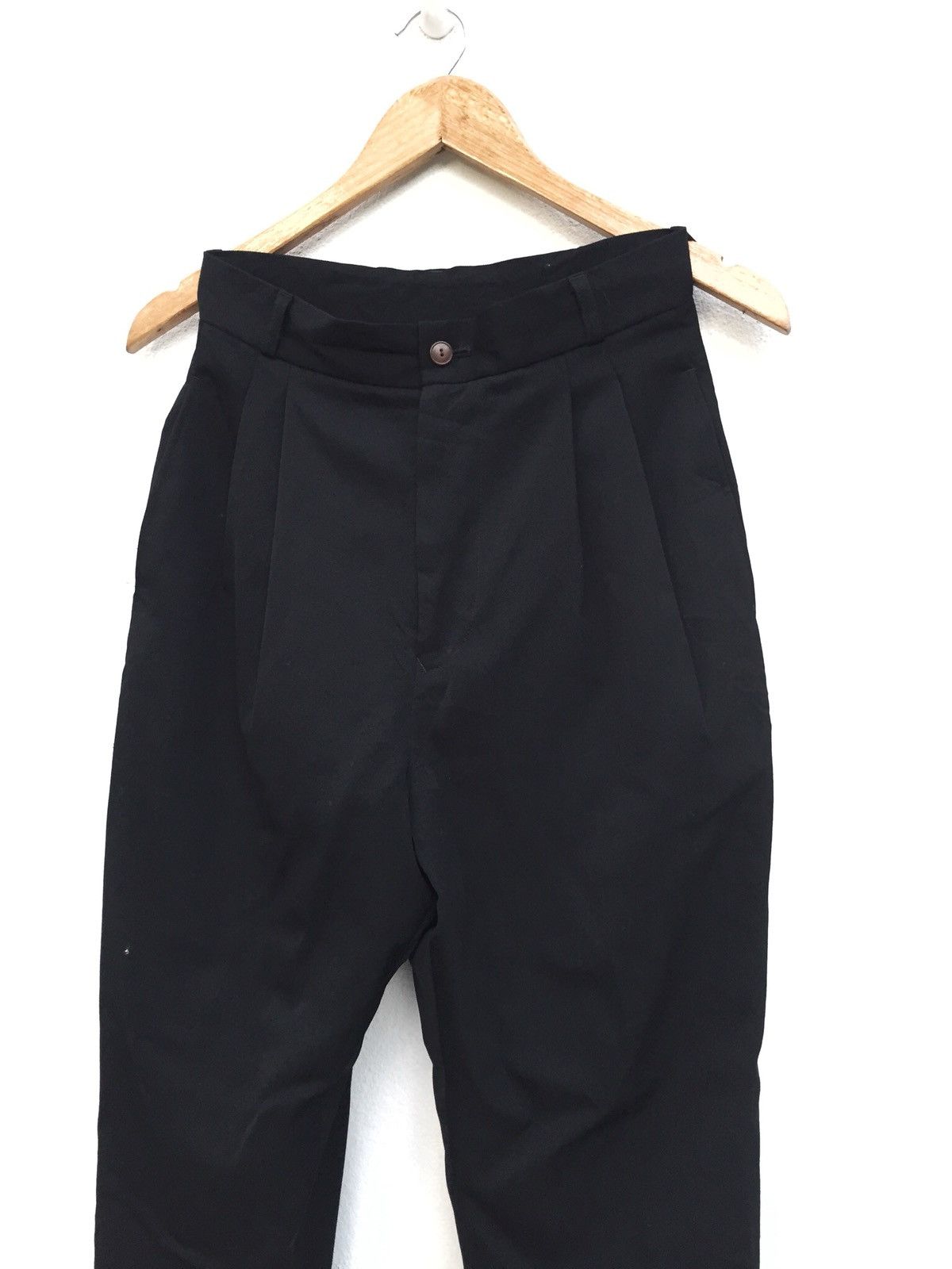 Gaultier Homme Objet × Jean Paul Gaultier OG Jean Paul Gaultier High Waist Gabardine 🎈Pants Size US 26 / EU 42 - 3 Thumbnail