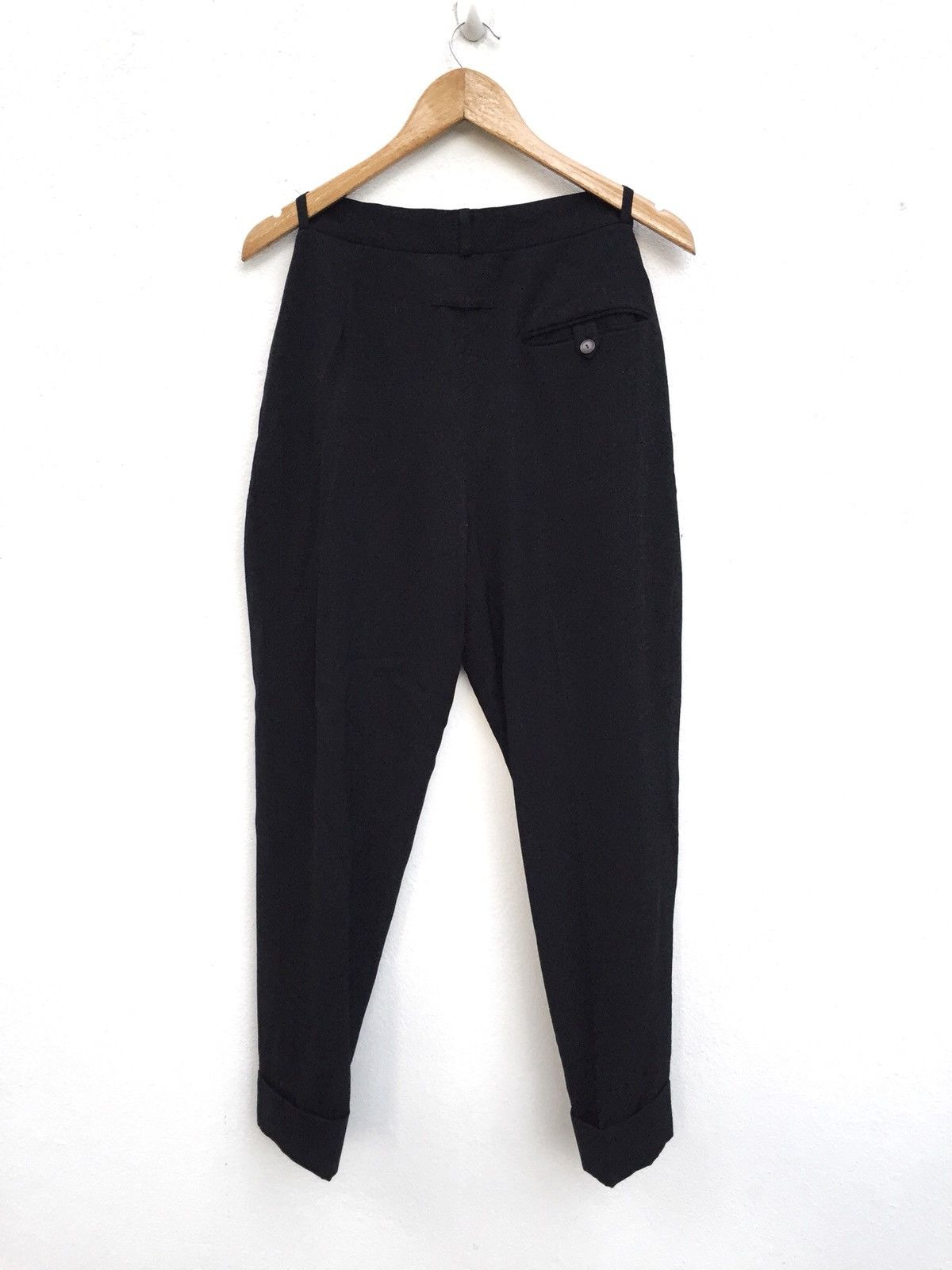Gaultier Homme Objet × Jean Paul Gaultier OG Jean Paul Gaultier High Waist Gabardine 🎈Pants Size US 26 / EU 42 - 2 Thumbnail