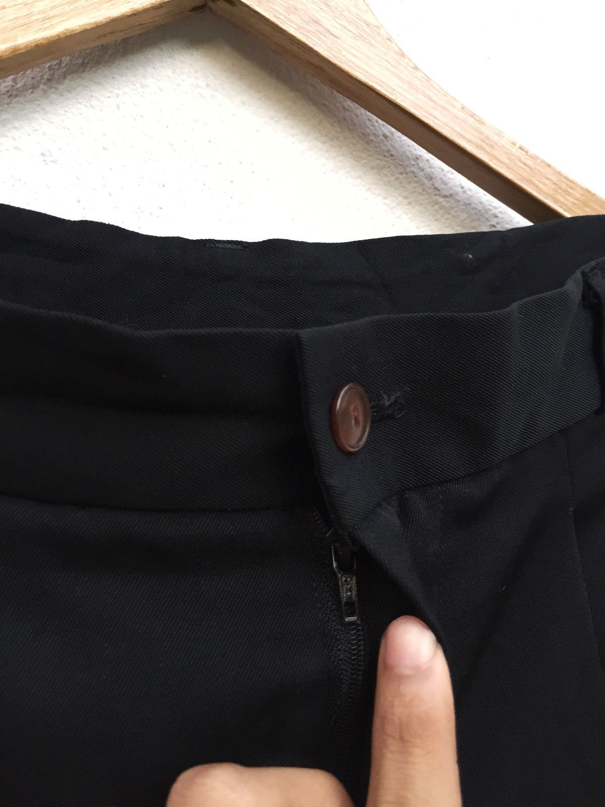 Gaultier Homme Objet × Jean Paul Gaultier OG Jean Paul Gaultier High Waist Gabardine 🎈Pants Size US 26 / EU 42 - 5 Thumbnail