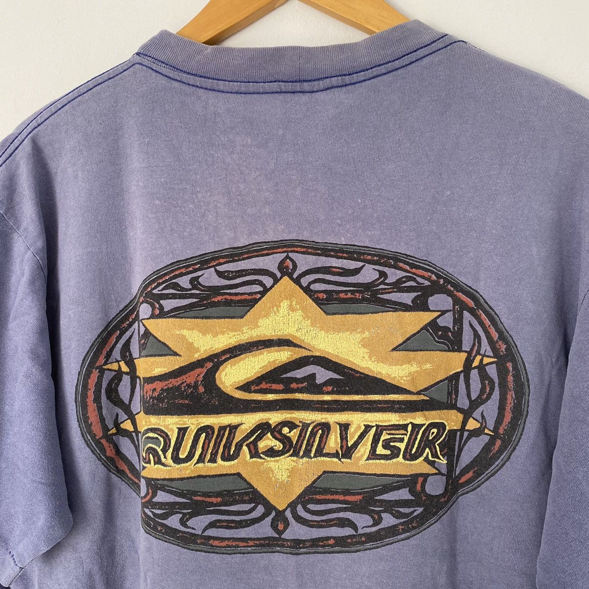 Quiksilver × Vintage vintage Quiksilver big logo t-shirt Size US L / EU 52-54 / 3 - 4 Thumbnail
