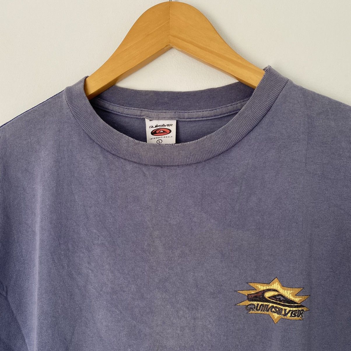 Quiksilver × Vintage vintage Quiksilver big logo t-shirt Size US L / EU 52-54 / 3 - 3 Thumbnail
