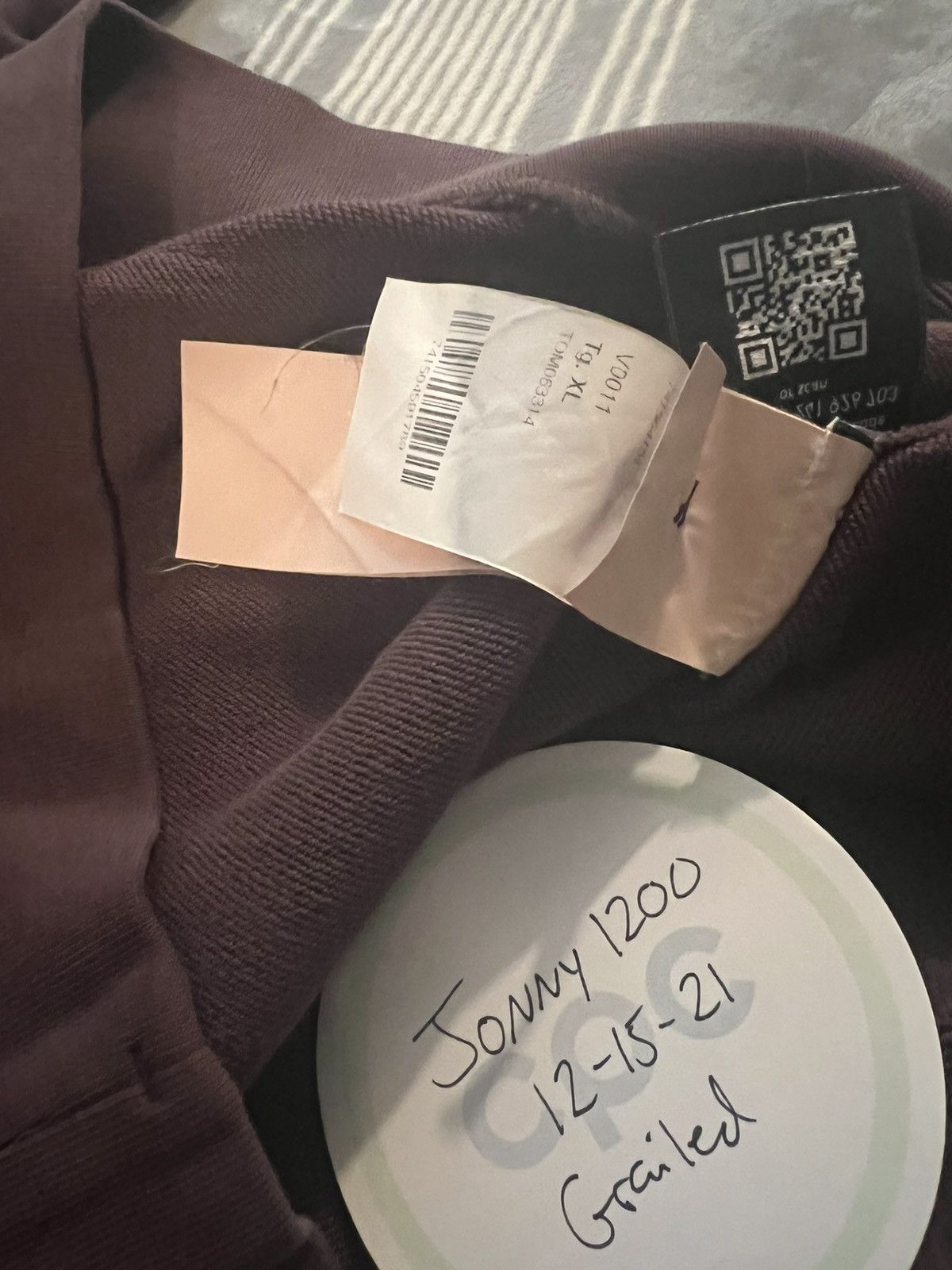 Stone Island Stone Island Hoodie Maroon Size XL Size US XL / EU 56 / 4 - 3 Thumbnail