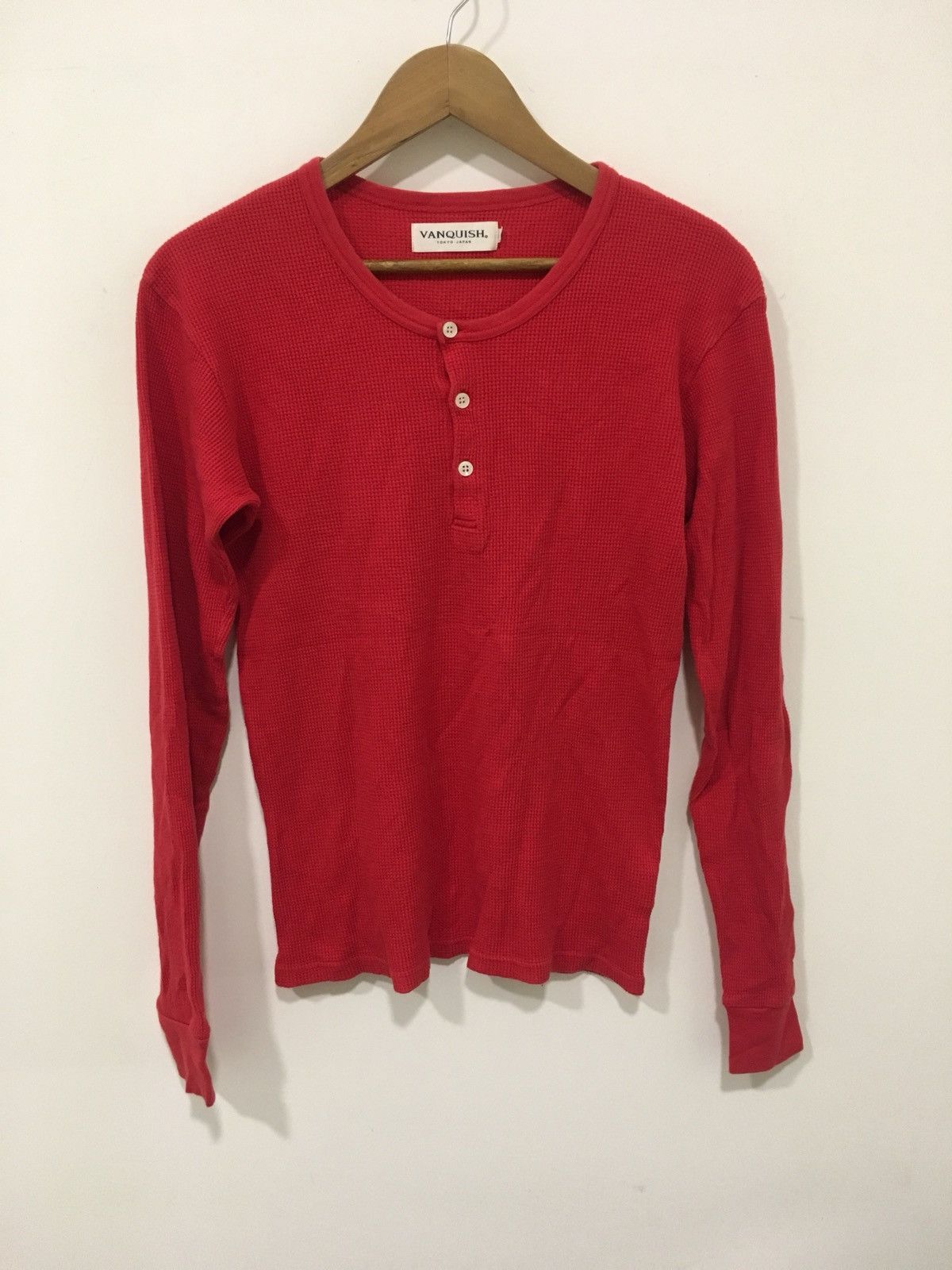 Vanquish red longsleeve Size US S / EU 44-46 / 1 - 1 Thumbnail