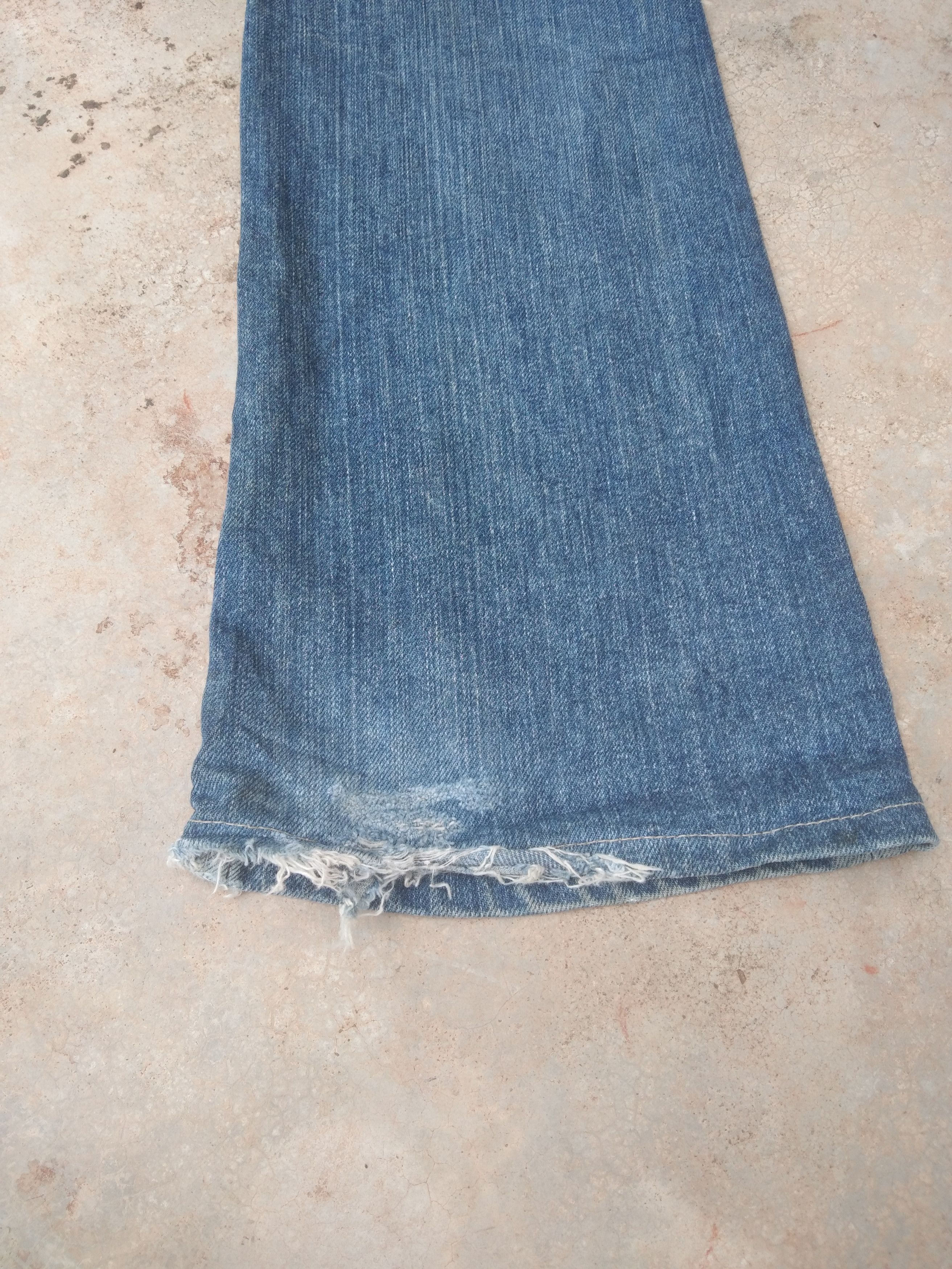 Levi's Vintage Levi's Jeans Redloop Boot Cut 29x30 Size US 29 - 4 Thumbnail