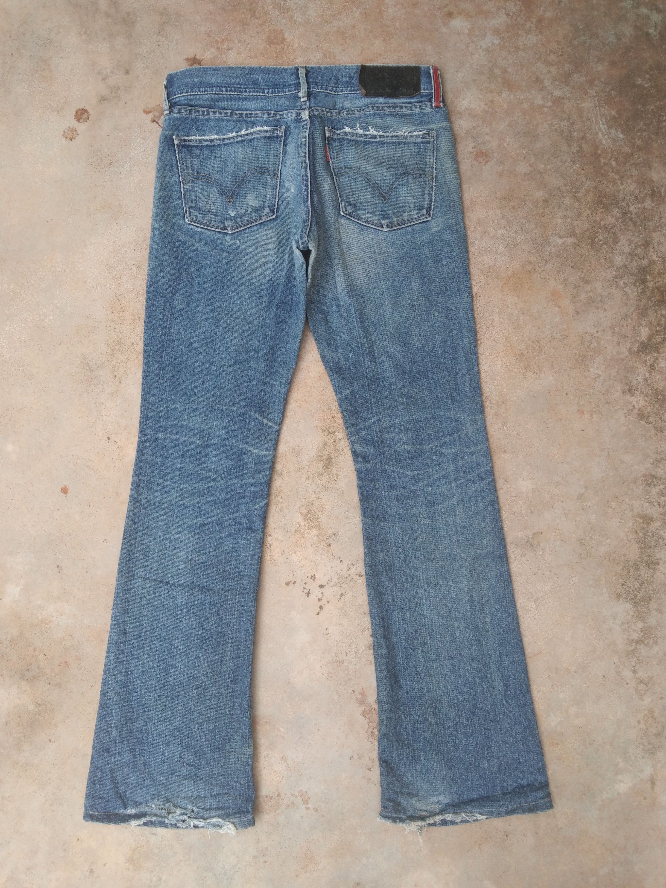 Levi's Vintage Levi's Jeans Redloop Boot Cut 29x30 Size US 29 - 2 Thumbnail