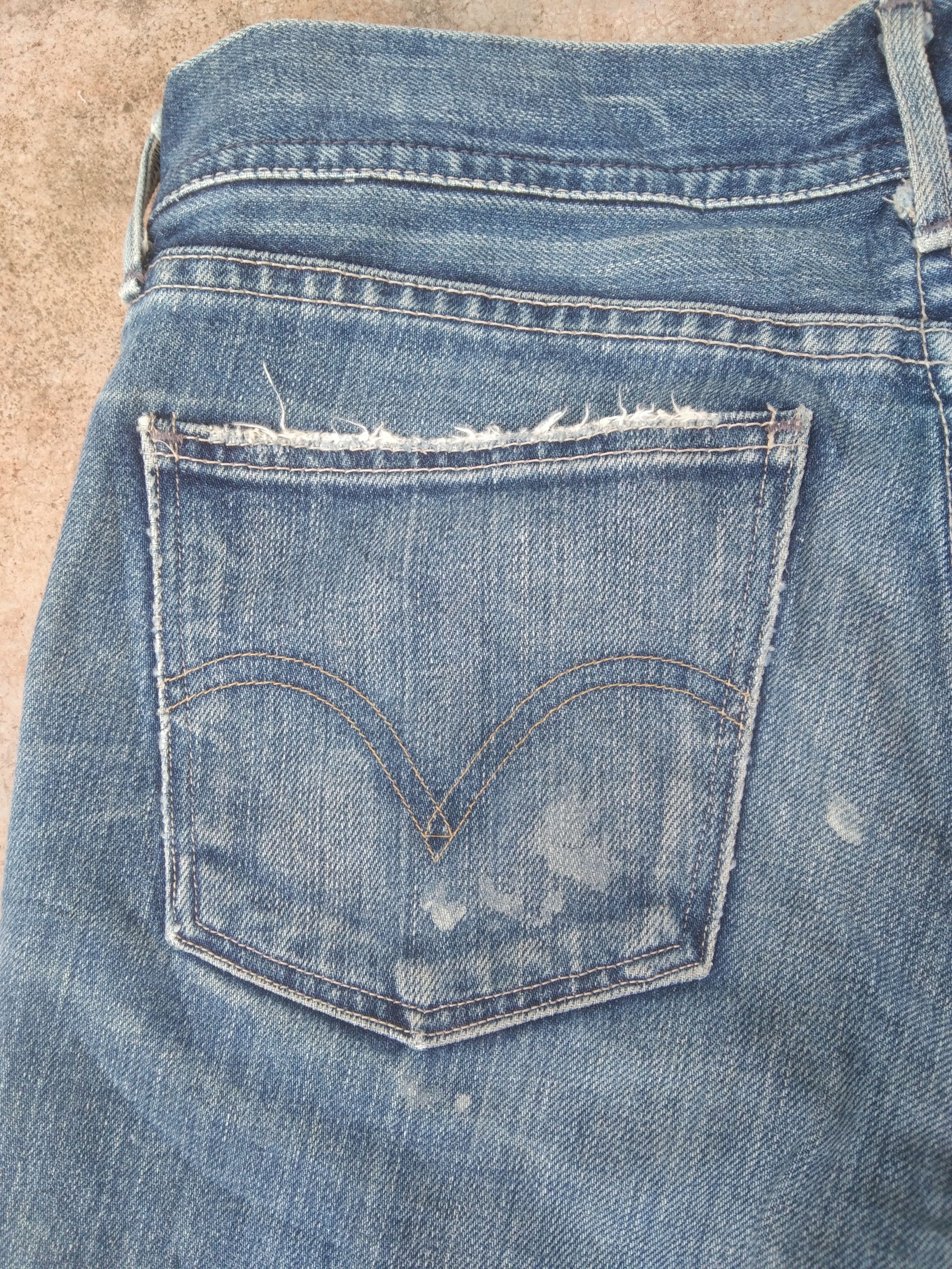 Levi's Vintage Levi's Jeans Redloop Boot Cut 29x30 Size US 29 - 5 Thumbnail
