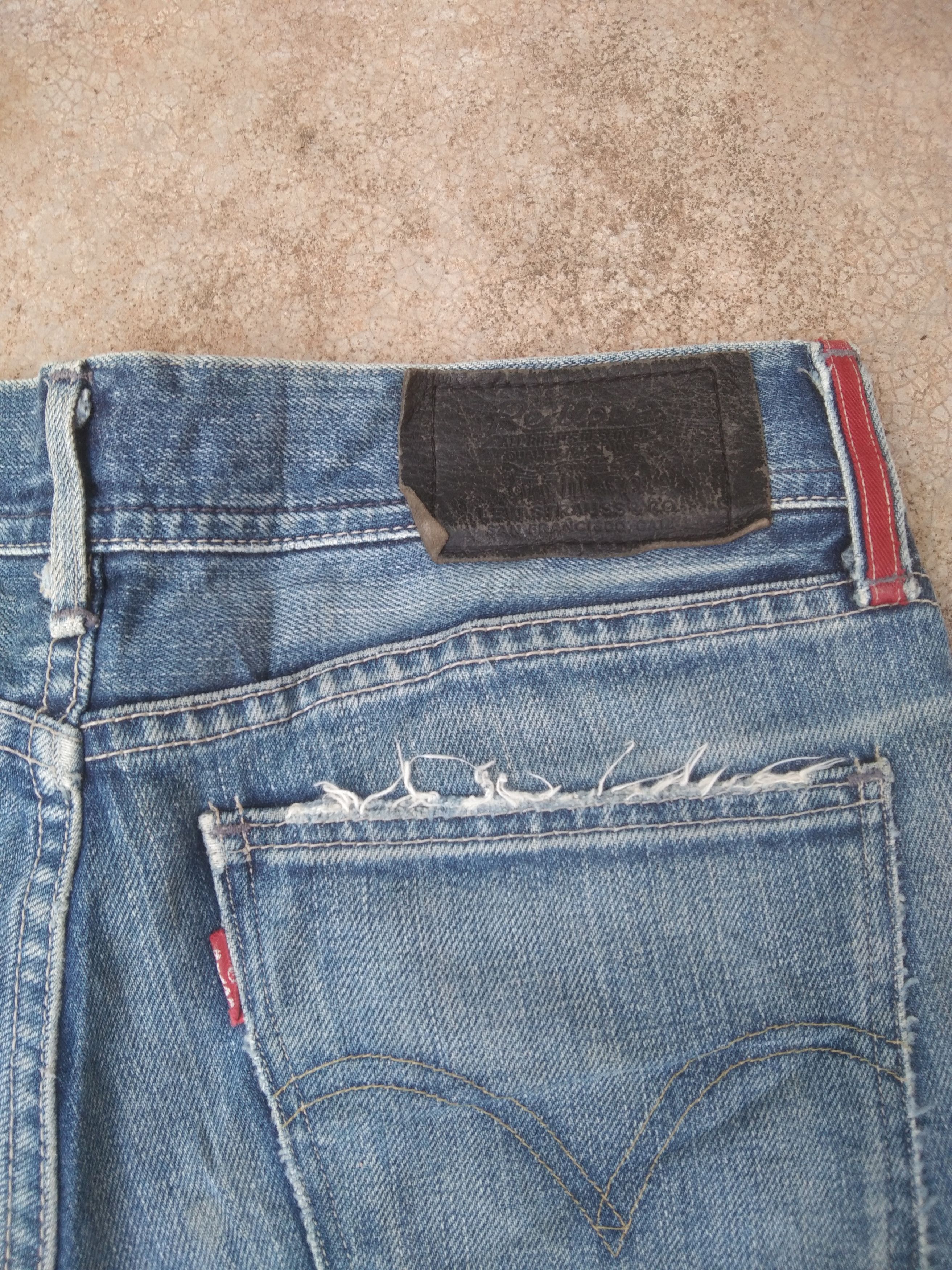 Levi's Vintage Levi's Jeans Redloop Boot Cut 29x30 Size US 29 - 6 Thumbnail
