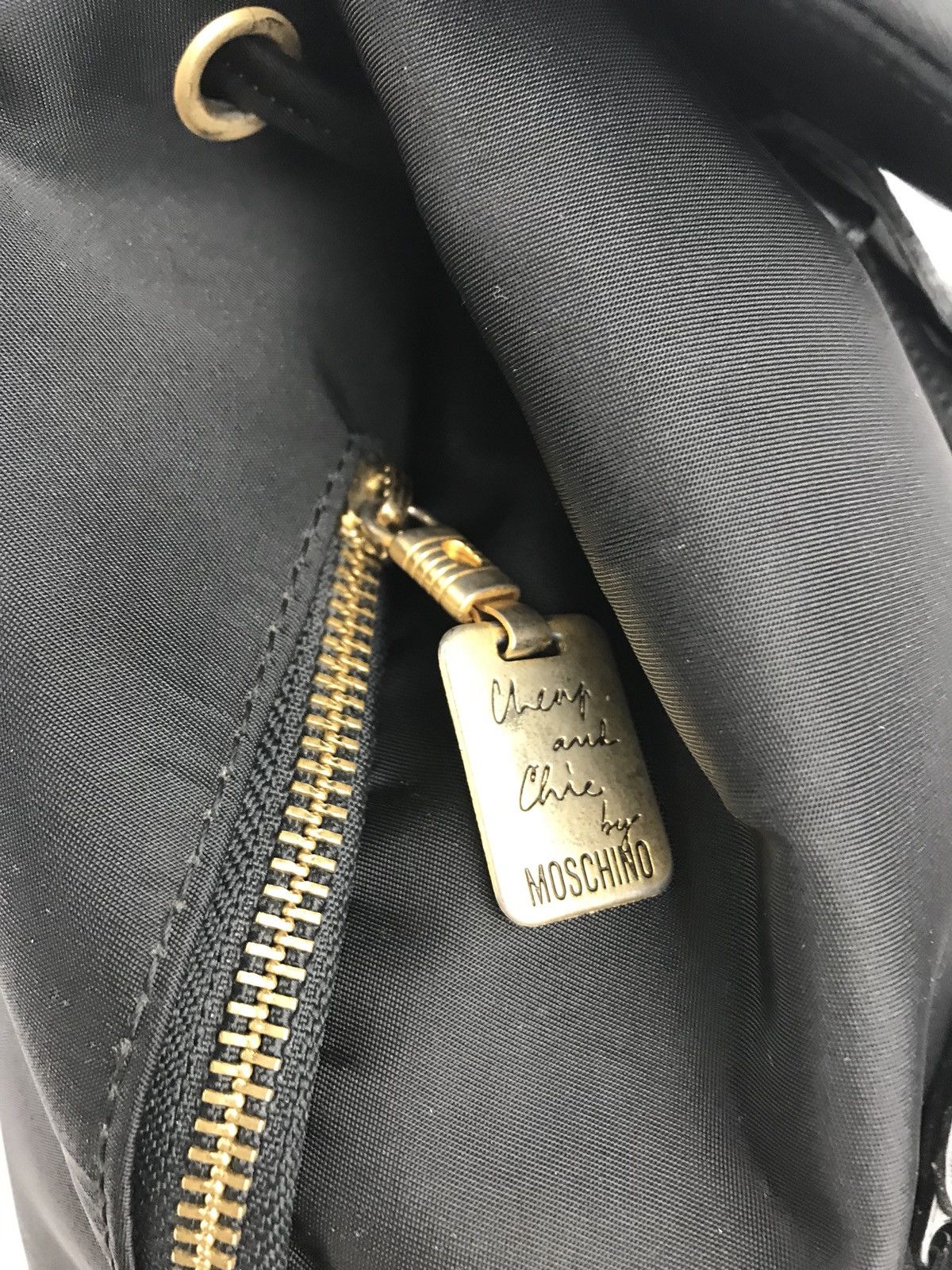 Moschino Authentic Moschino Backpack Black Size ONE SIZE - 12 Thumbnail
