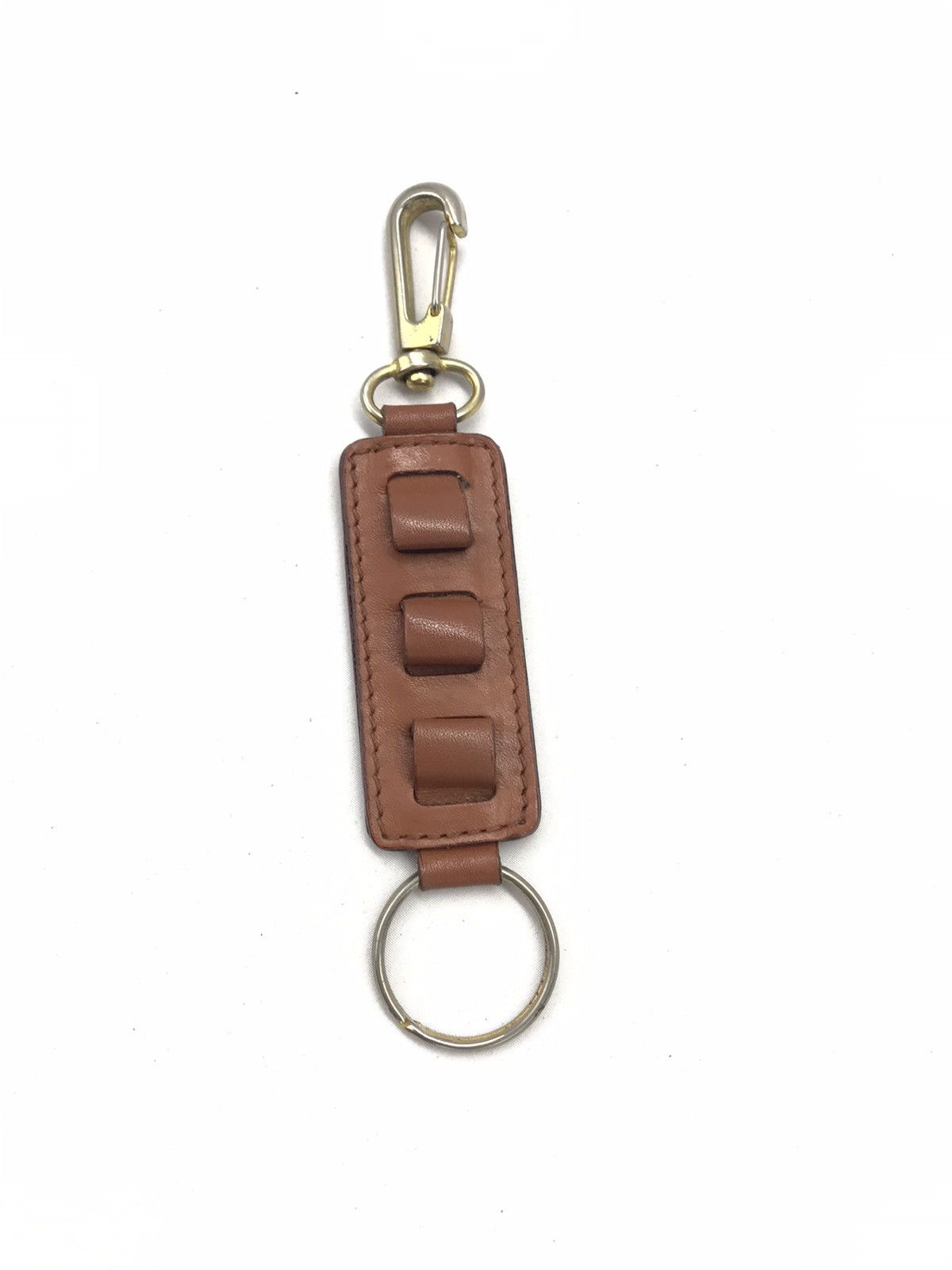 MCM × Vintage ❌Final Drop❌ MCM Golf Collection design Leather Keychain Size ONE SIZE - 3 Thumbnail