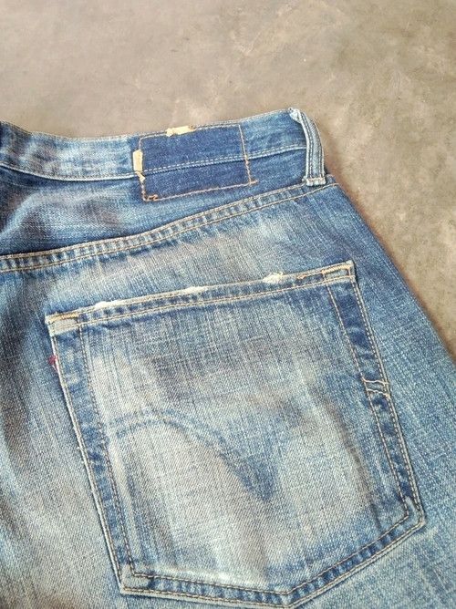 Levi's Vintage Levi's 501 Rusty Wash Distressed Jeans 34x30 Size US 34 / EU 50 - 4 Thumbnail