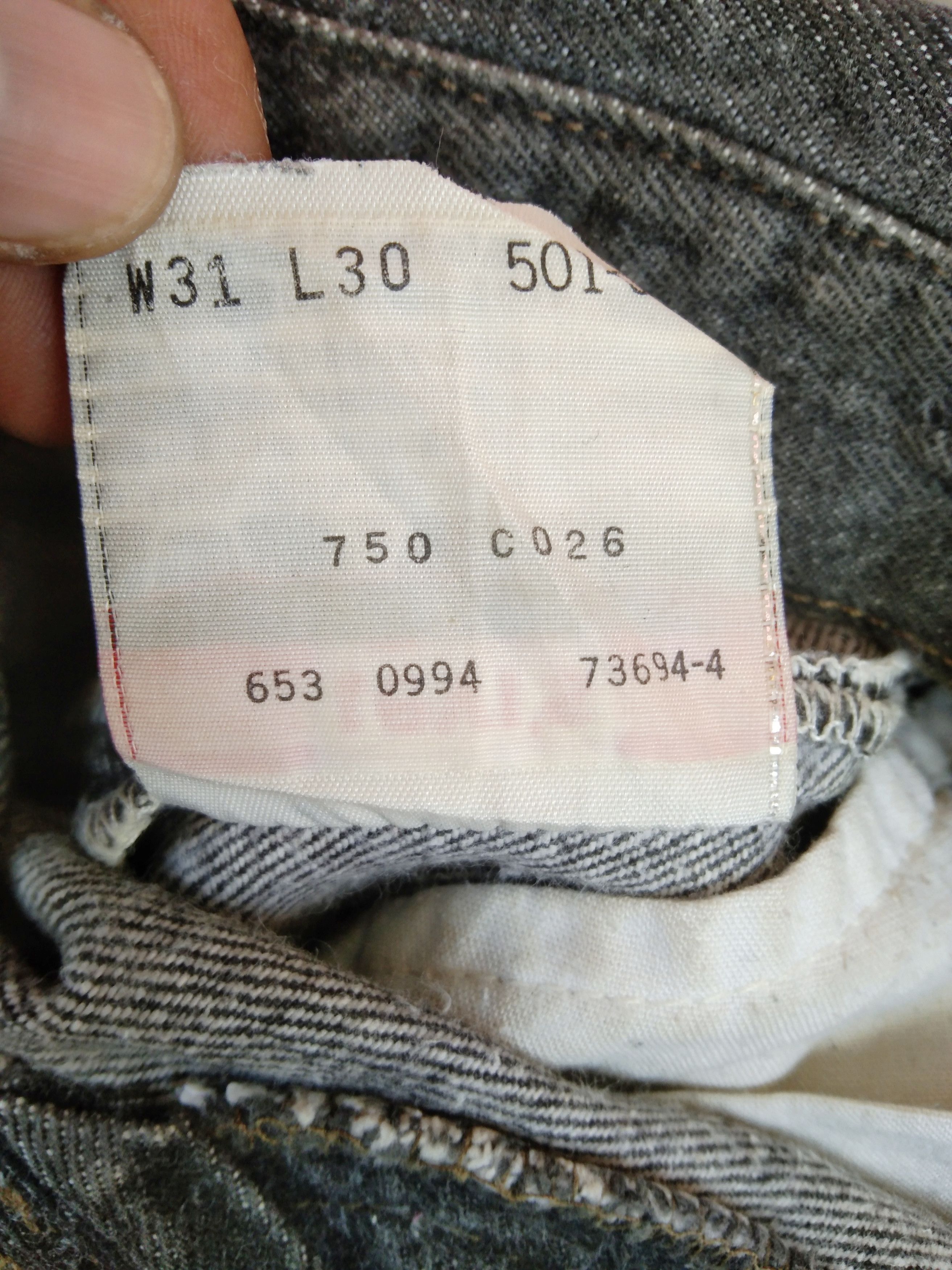 Levi's 90s Vintage Levi's 501 Made In USA Painter Distressed Jeans Size US 31 - 11 Thumbnail