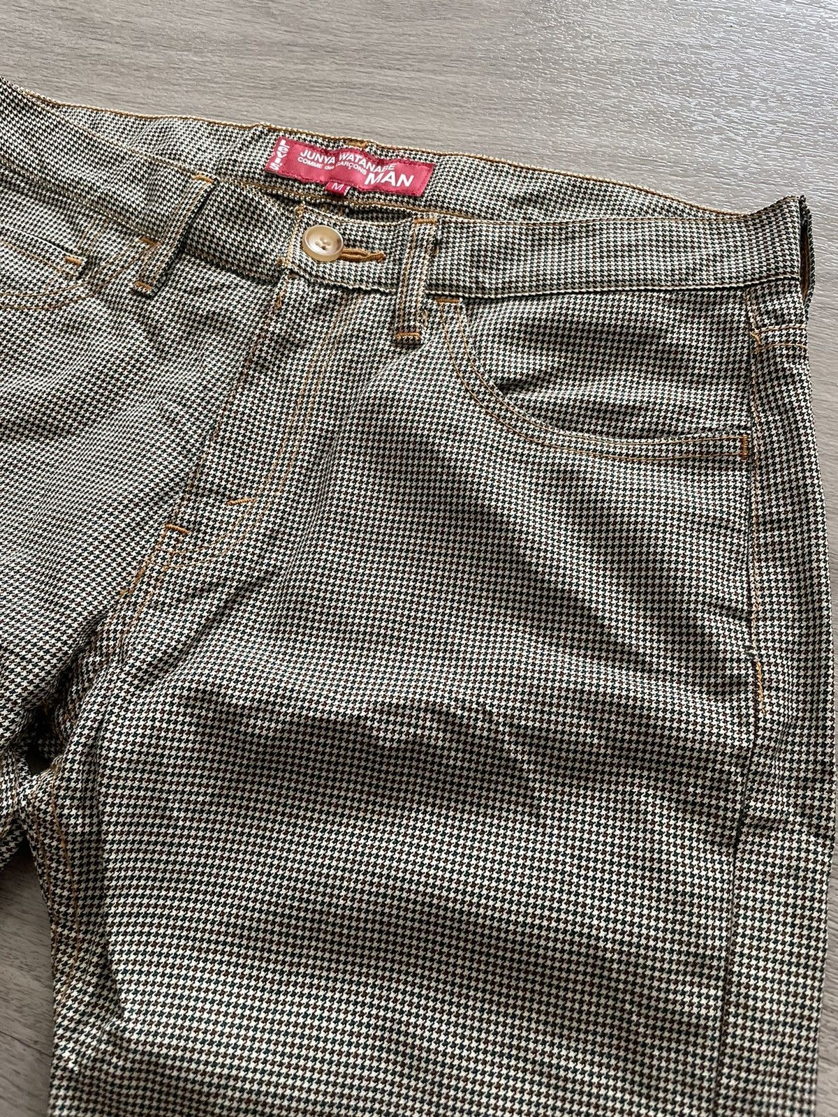 Comme des Garcons Junya Watanabe x Levi’s AD2002 houndstooth pants Size US 28 / EU 44 - 3 Thumbnail