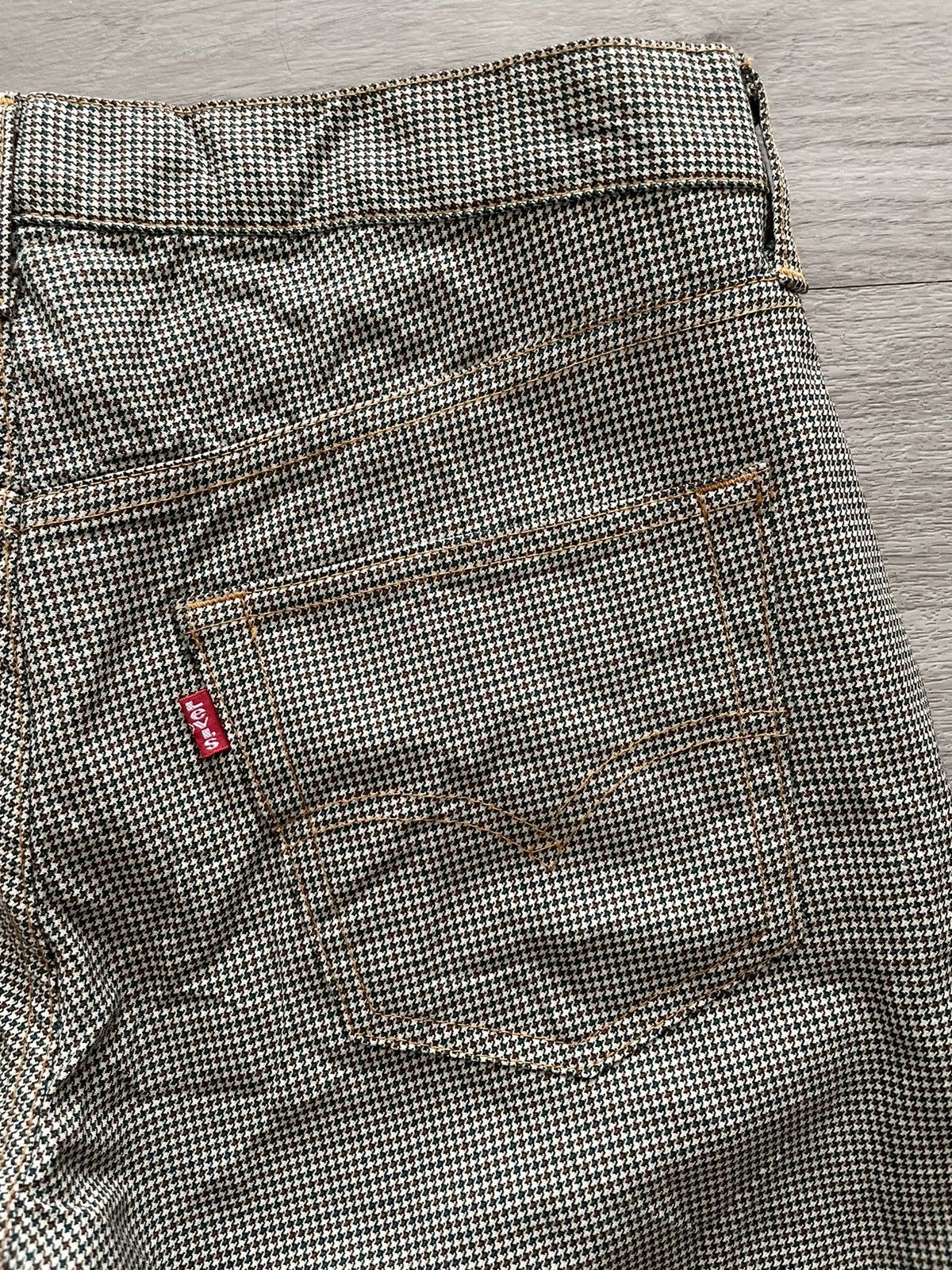 Comme des Garcons Junya Watanabe x Levi’s AD2002 houndstooth pants Size US 28 / EU 44 - 6 Thumbnail