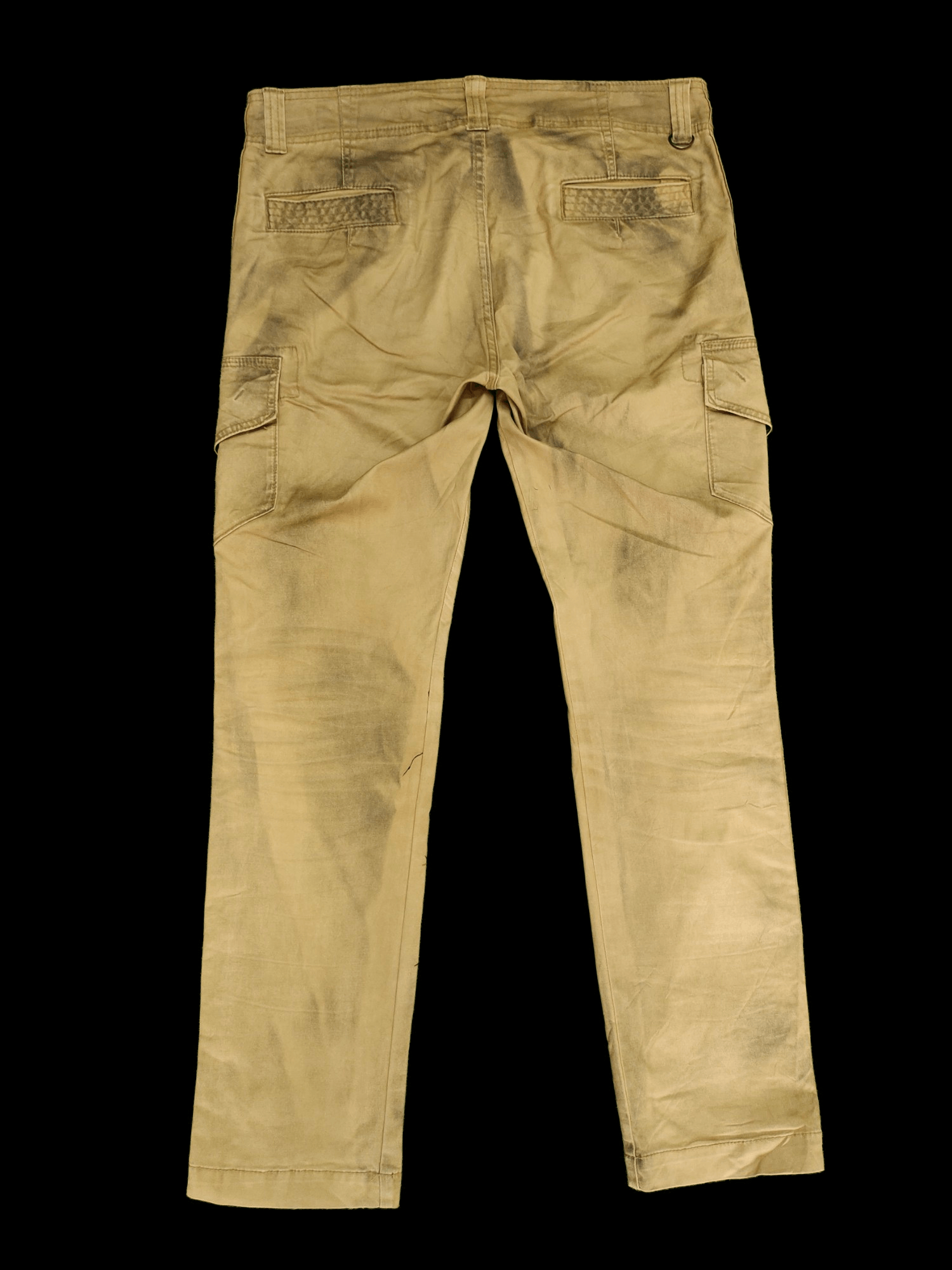 Hysteric Glamour Semantic Design Charcoal Wash Cargo Pants Slim Fit Size US 35 - 8 Thumbnail