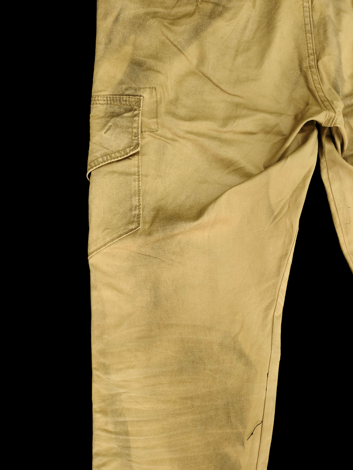 Hysteric Glamour Semantic Design Charcoal Wash Cargo Pants Slim Fit Size US 35 - 12 Thumbnail