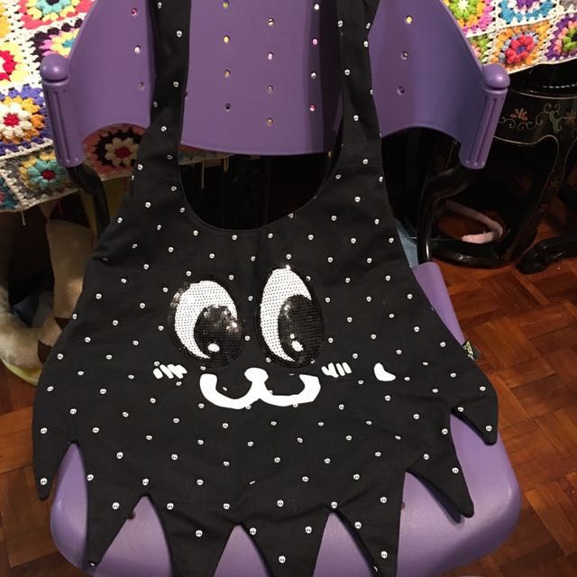 image of 20471120 Hyoma Polka Tote in Black, Men's
