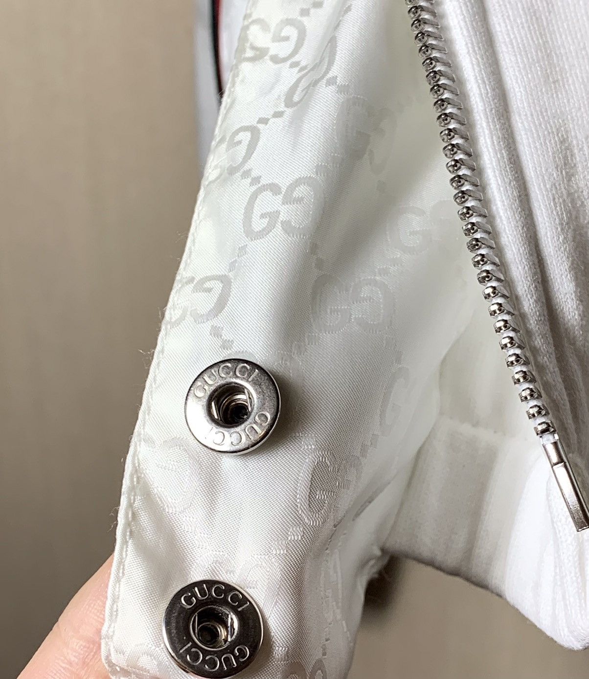 Gucci Gucci monogram GG hooded light jacket Size US XS / EU 42 / 0 - 11 Thumbnail