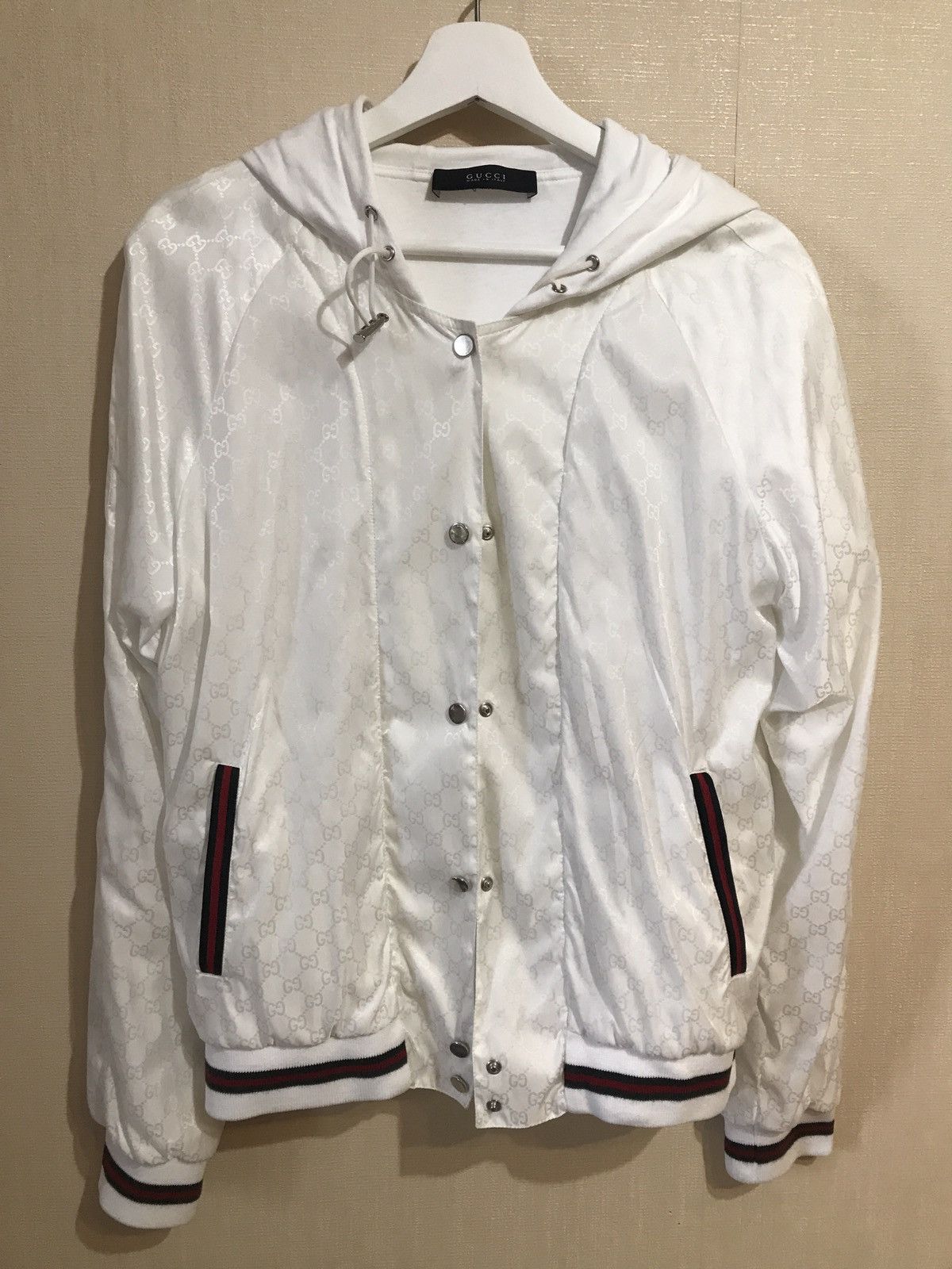 Gucci Gucci monogram GG hooded light jacket Size US XS / EU 42 / 0 - 2 Thumbnail