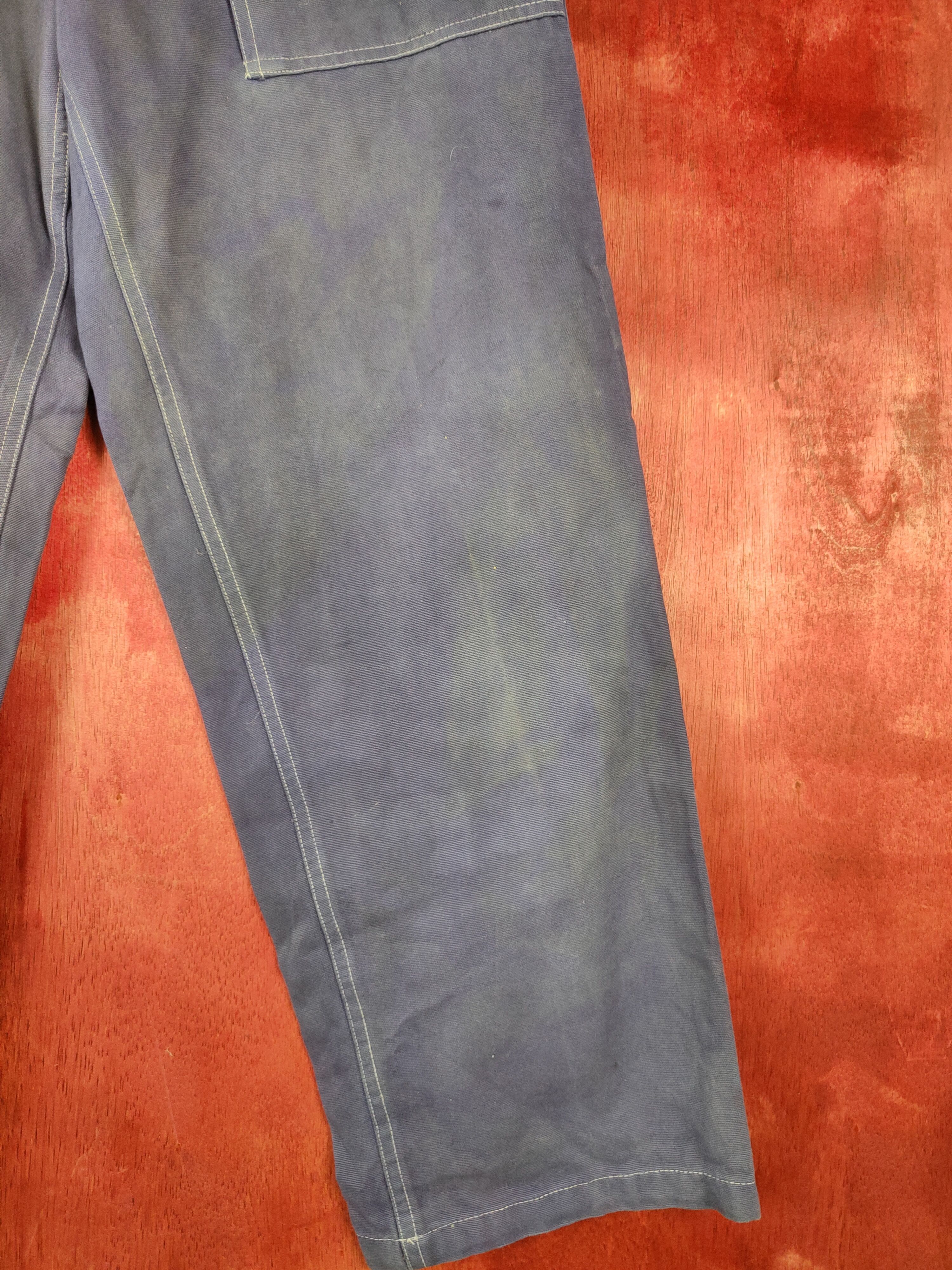 Japanese Brand × Vintage Near By Style faded Blue multi pocket tactical pant #4670 Size US 29 - 6 Thumbnail