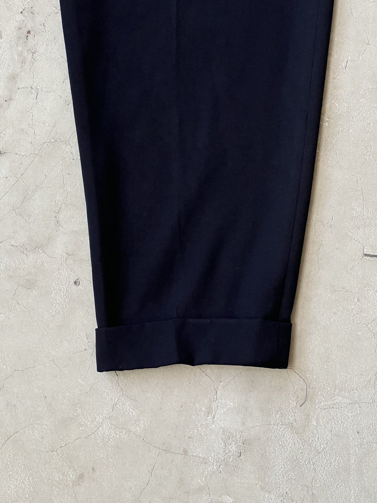 Yohji Yamamoto 80’s Yohji Yamamoto Wool Gab Formal Trousers Size US 32 / EU 48 - 8 Thumbnail
