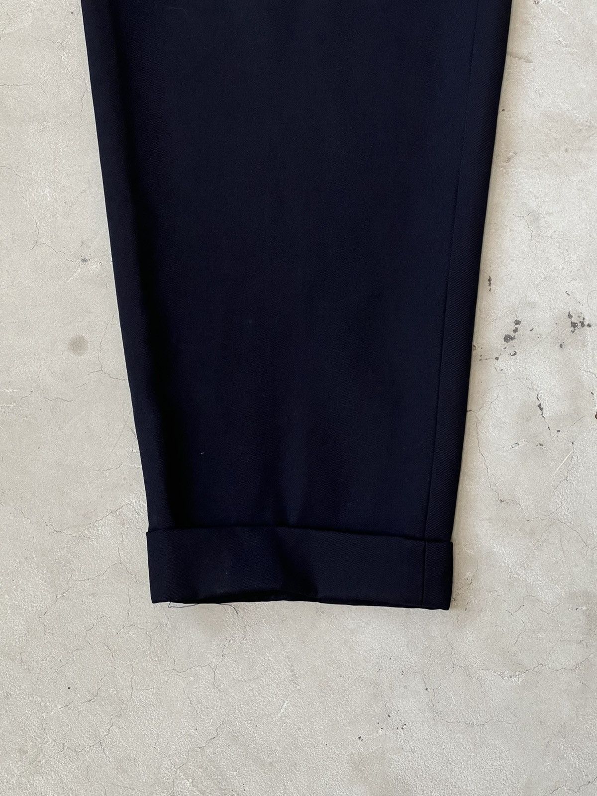 Yohji Yamamoto 80’s Yohji Yamamoto Wool Gab Formal Trousers Size US 32 / EU 48 - 4 Thumbnail