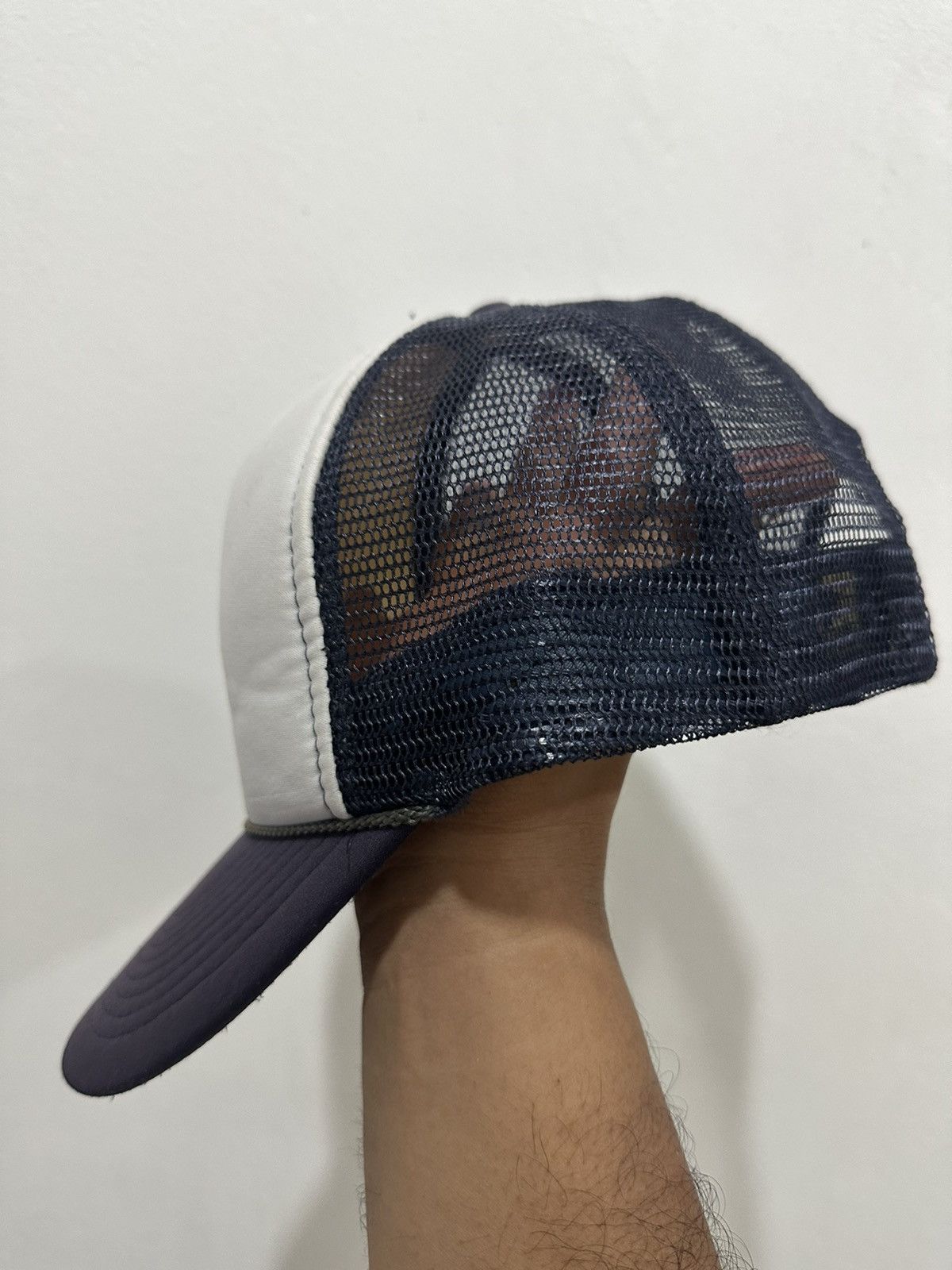 Japanese Brand 🔥Vintage🔥 Monster F “This one for you” Trucker Hat Size ONE SIZE - 3 Thumbnail